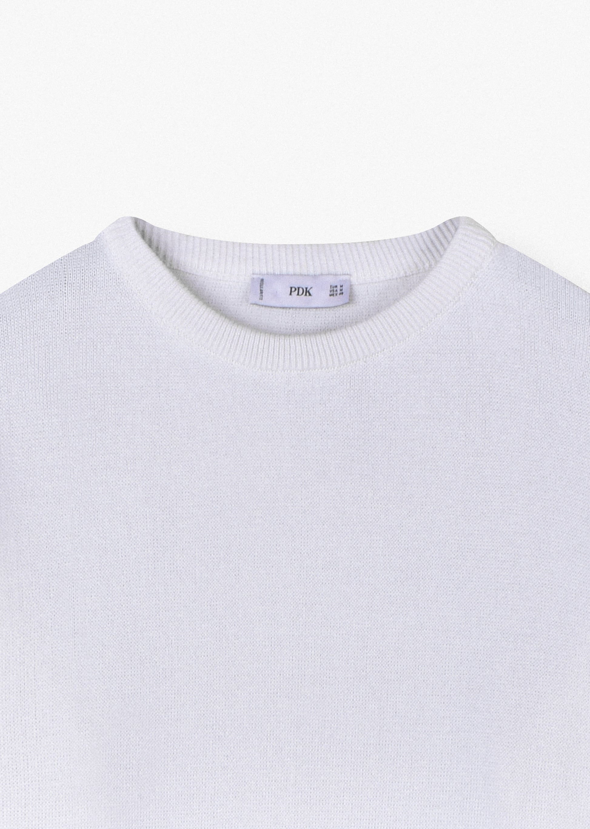 CONTRAST STRIPE KNIT SWEATER