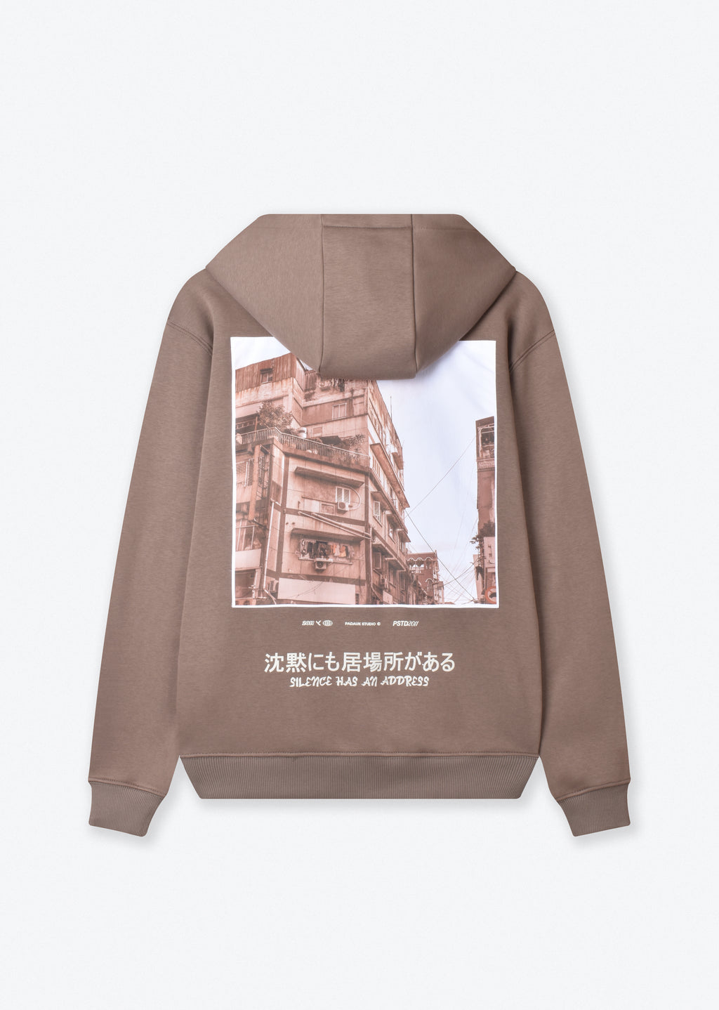 PRINTED PATCH OVERSIZE HOODIE