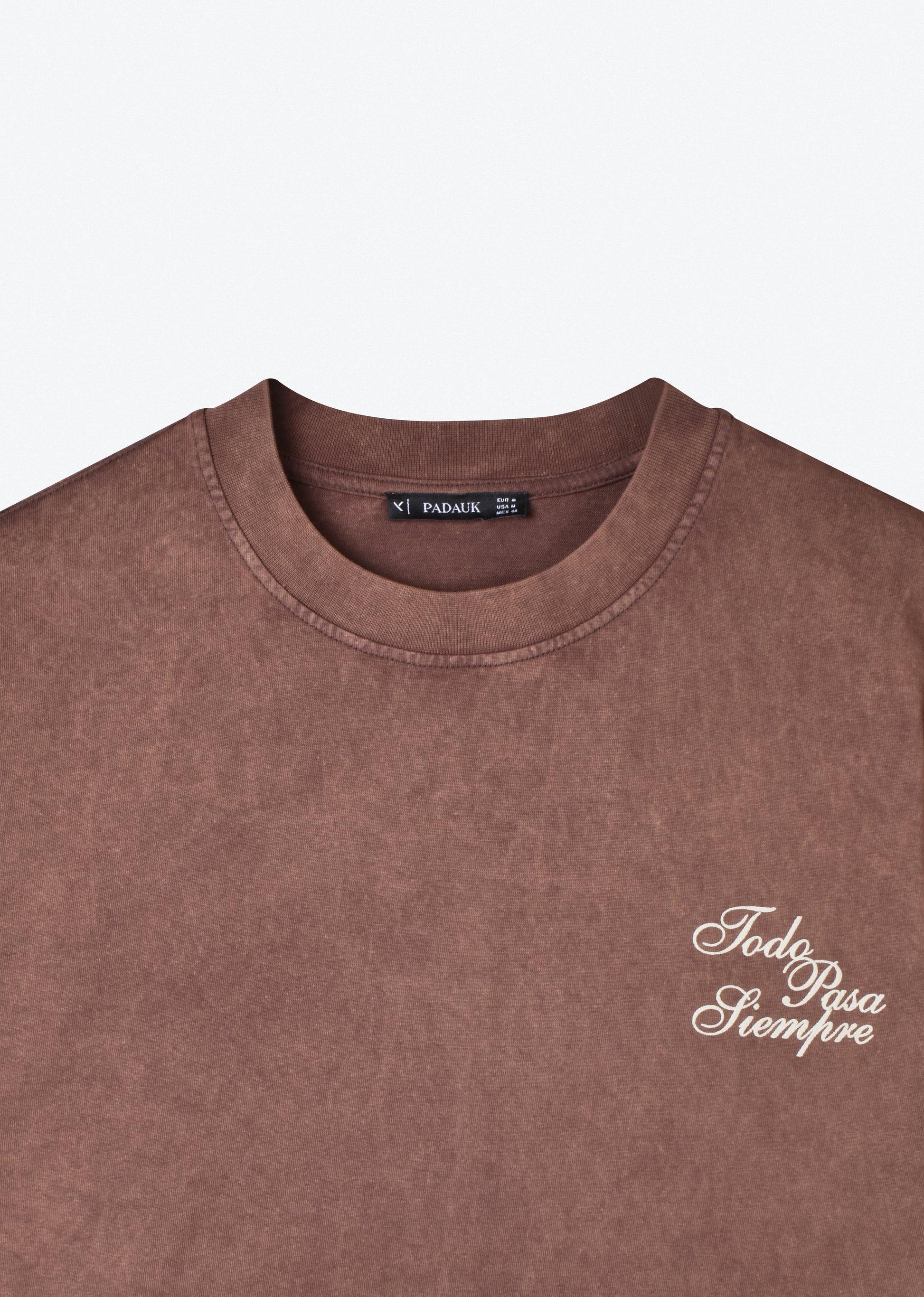 WASHED HEAVYWEIGHT  T-SHIRT