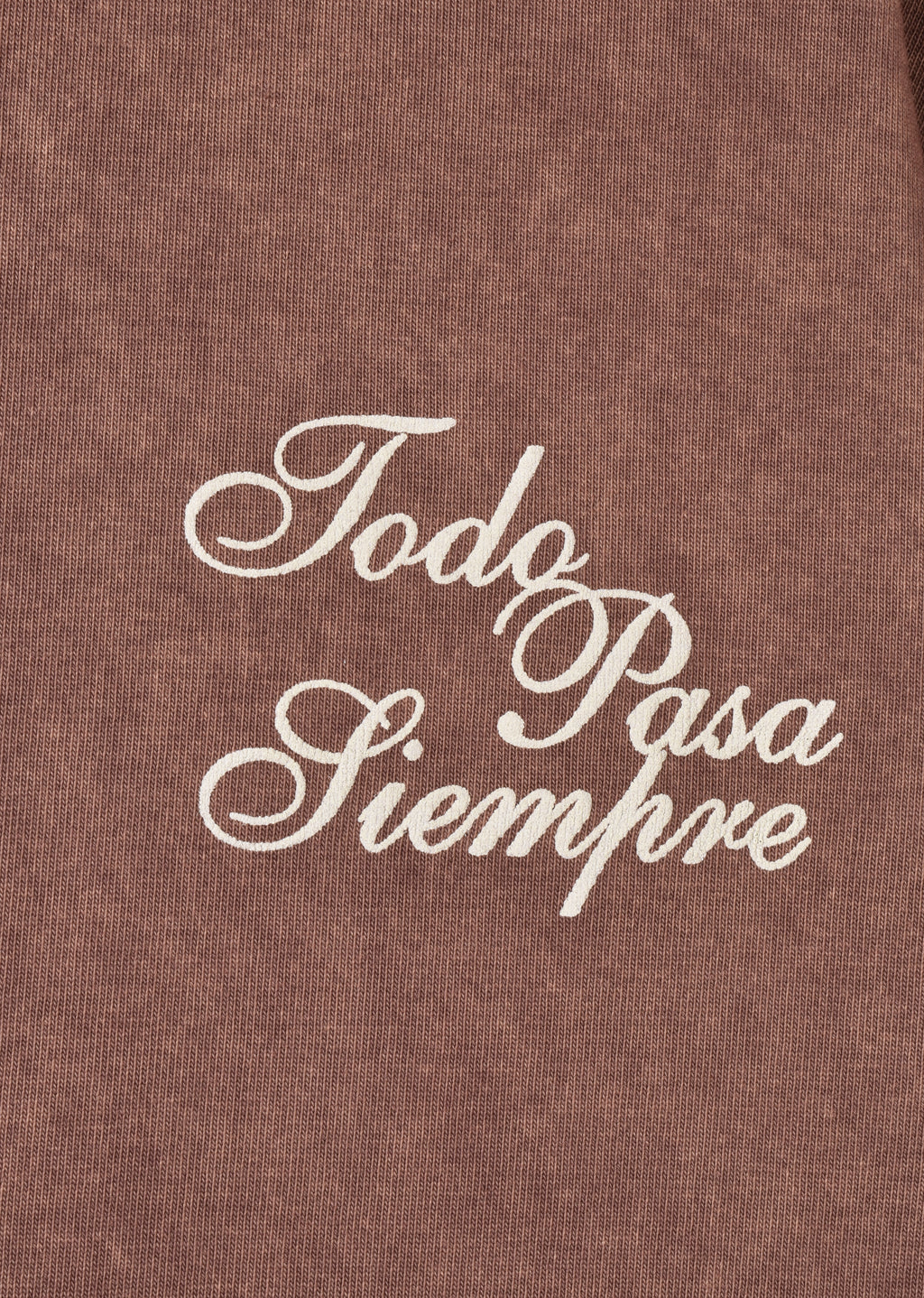 WASHED HEAVYWEIGHT  T-SHIRT