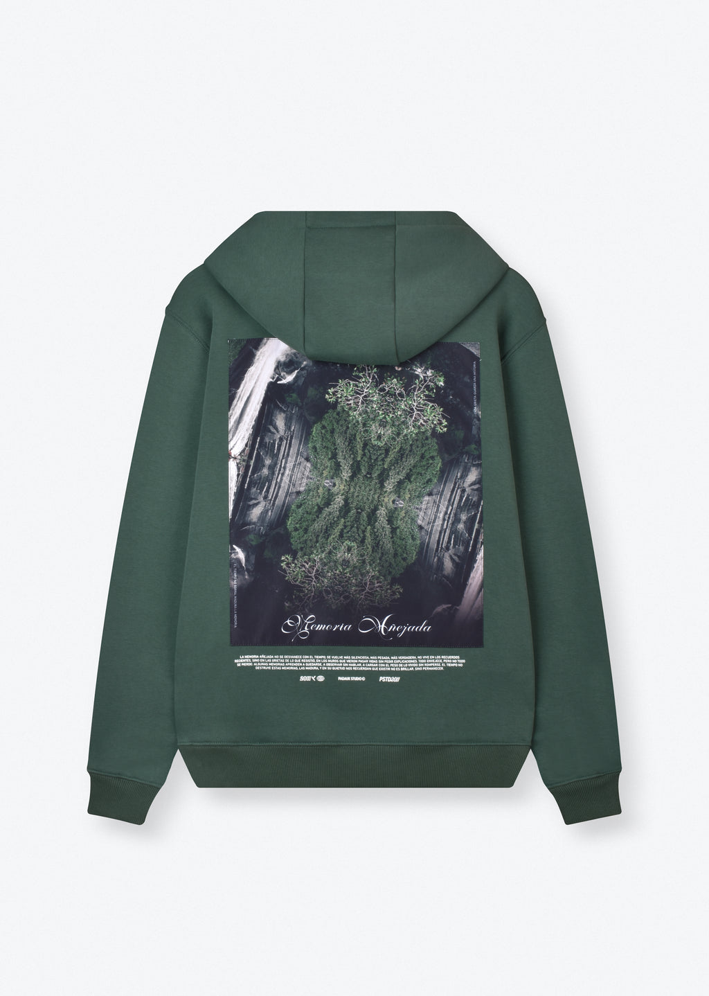 PRINTED PATCH OVERSIZE HOODIE