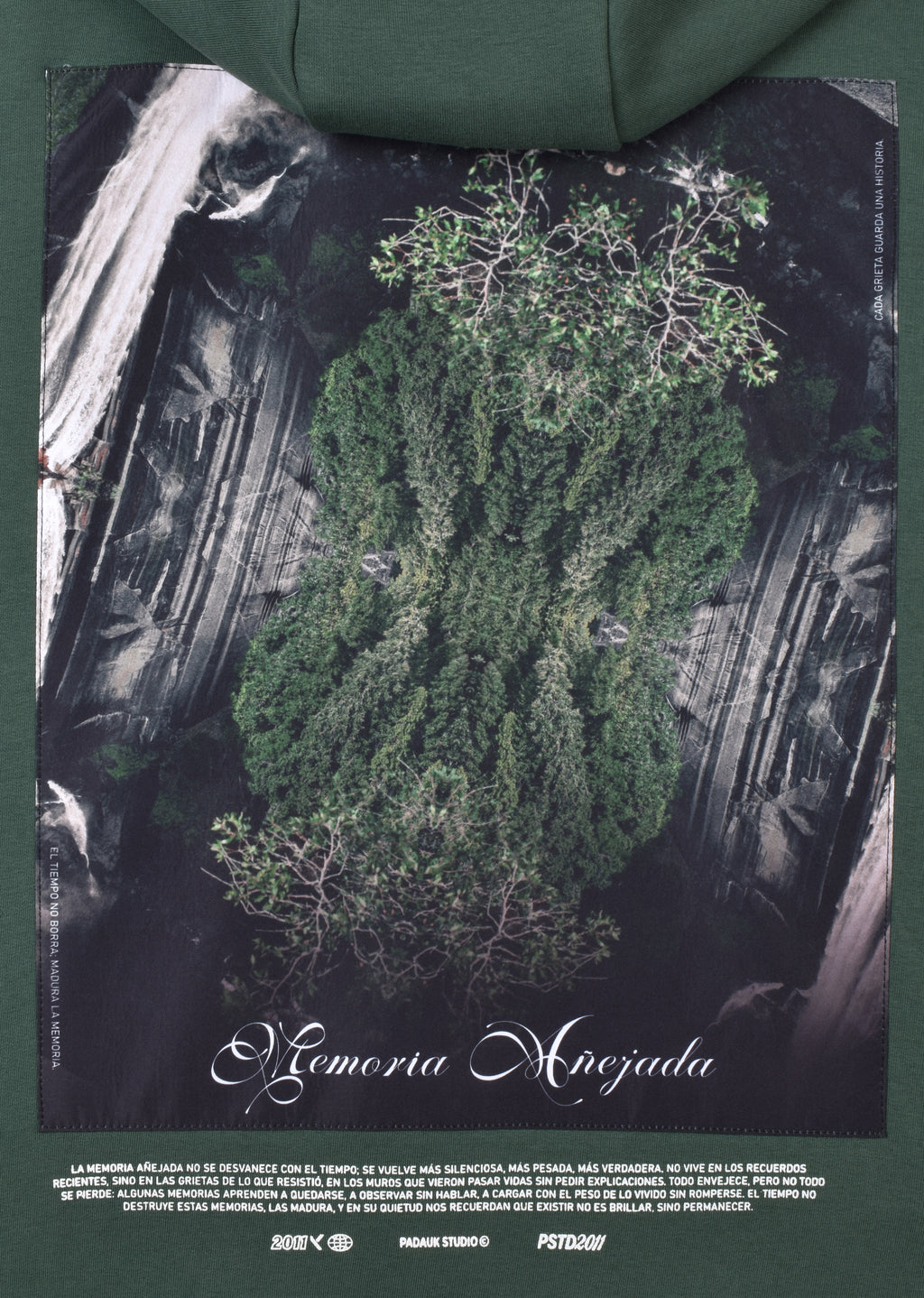 PRINTED PATCH OVERSIZE HOODIE