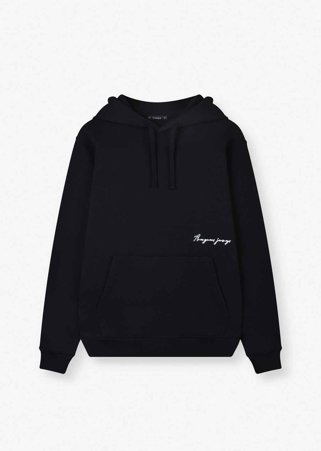 PRINTED PATCH OVERSIZE HOODIE