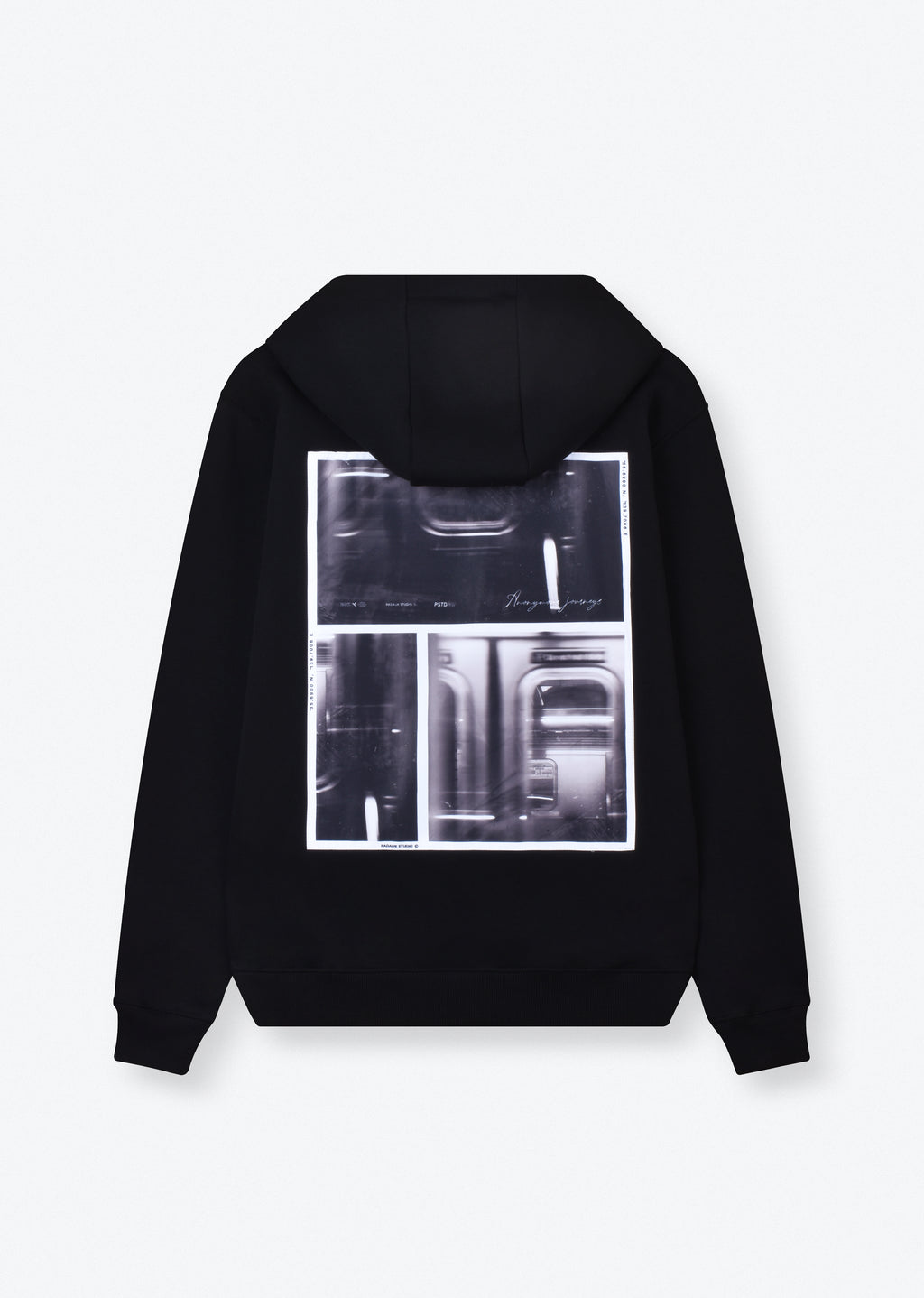 PRINTED PATCH OVERSIZE HOODIE