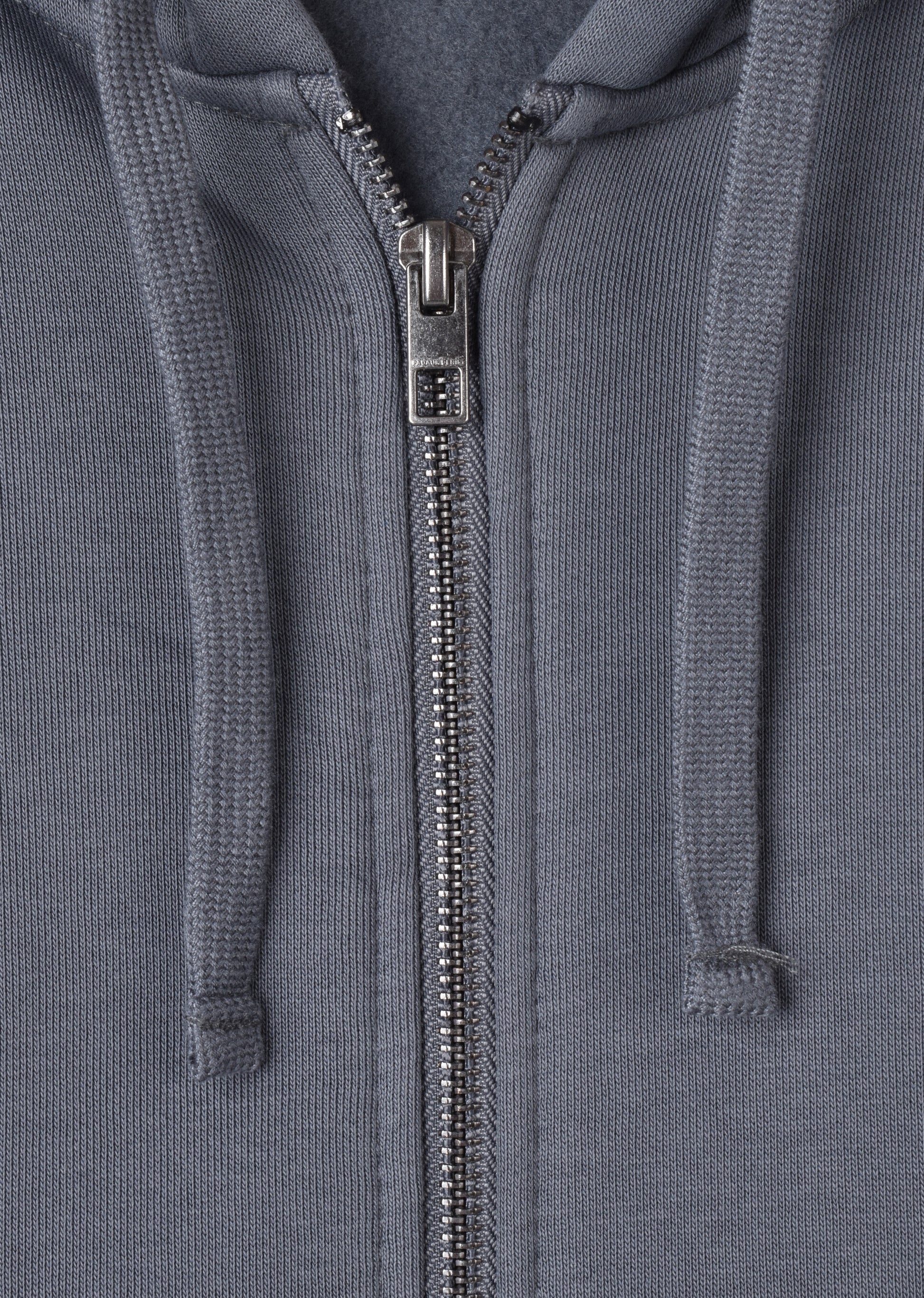 PRINTED PATCH ZIP HOODIE