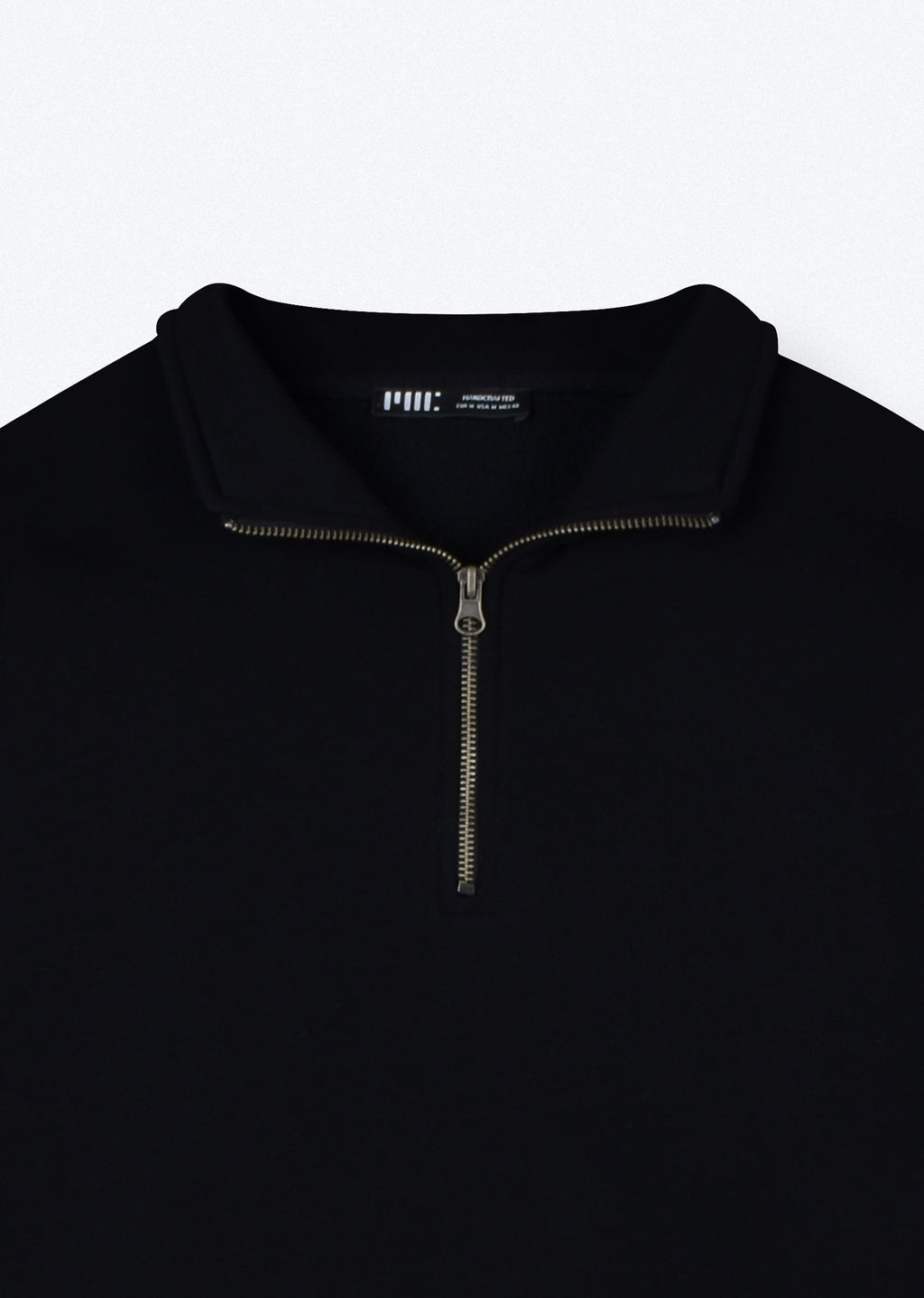 BASIC QUARTER-ZIP SWEATSHIRT