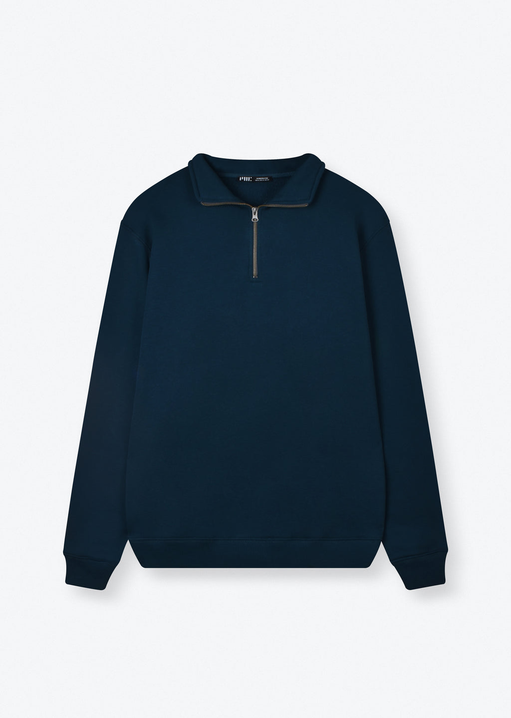 BASIC QUARTER-ZIP SWEATSHIRT