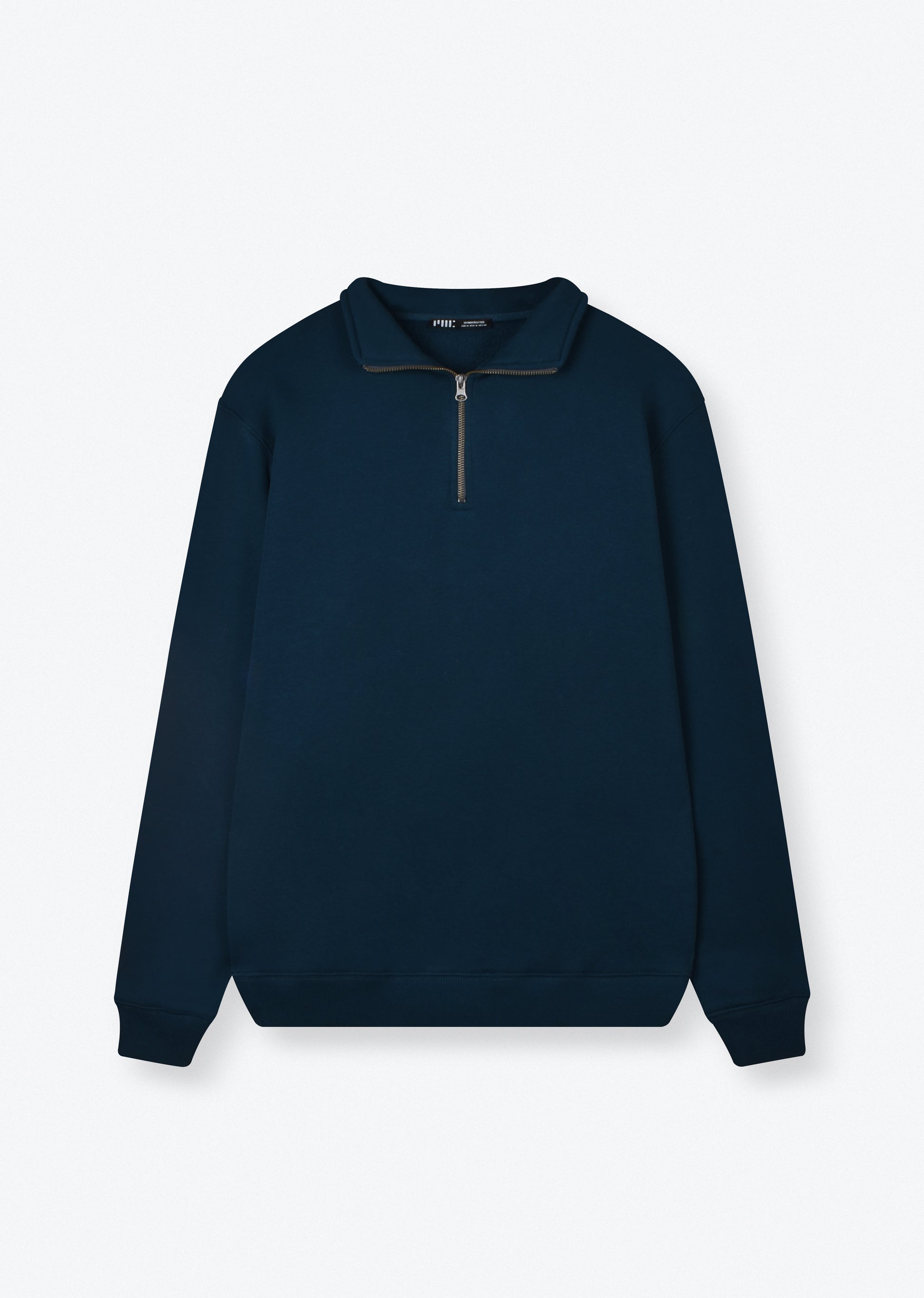 BASIC QUARTER-ZIP SWEATSHIRT