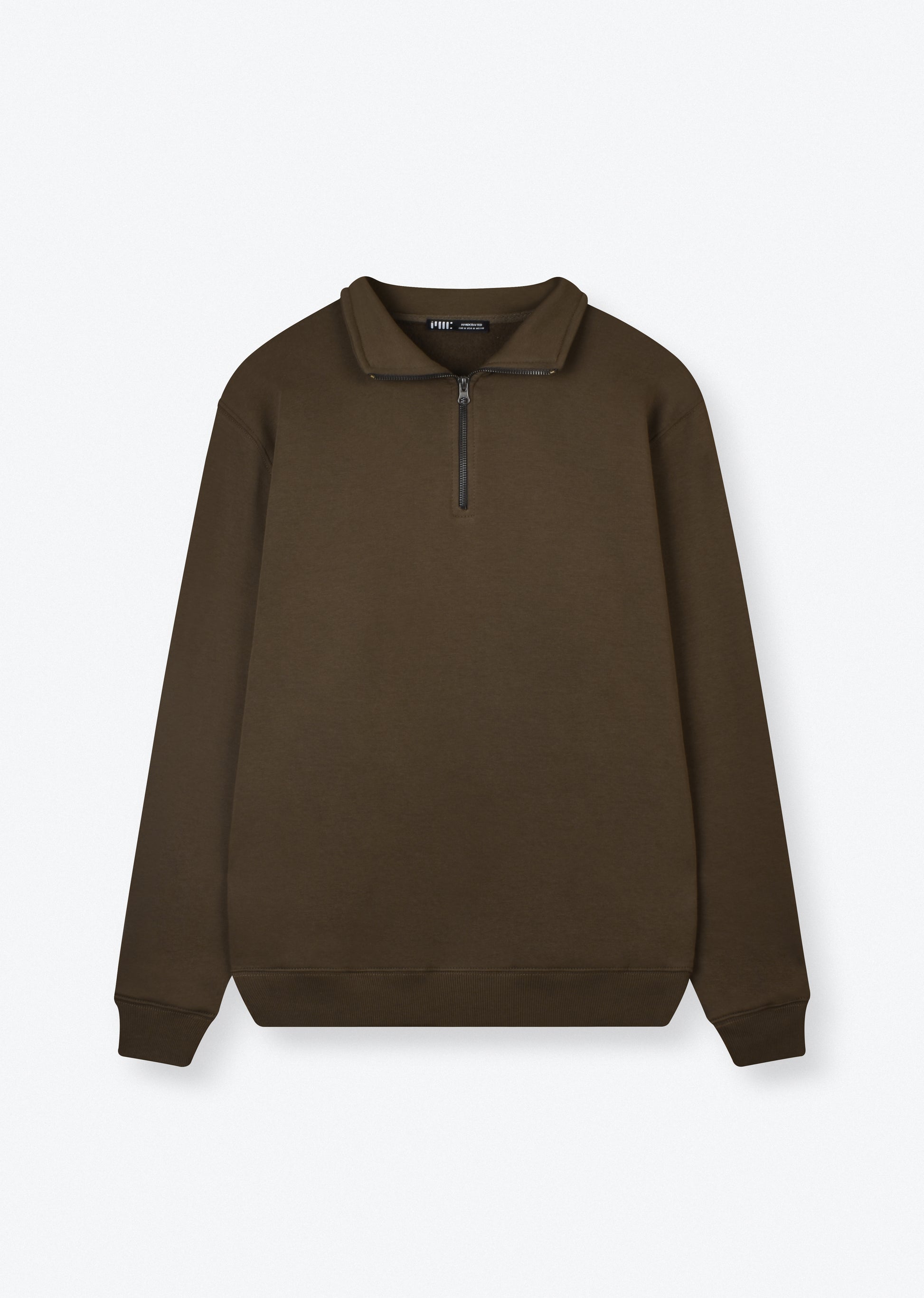 BASIC QUARTER-ZIP SWEATSHIRT
