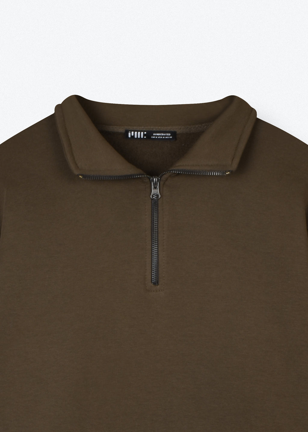 BASIC QUARTER-ZIP SWEATSHIRT