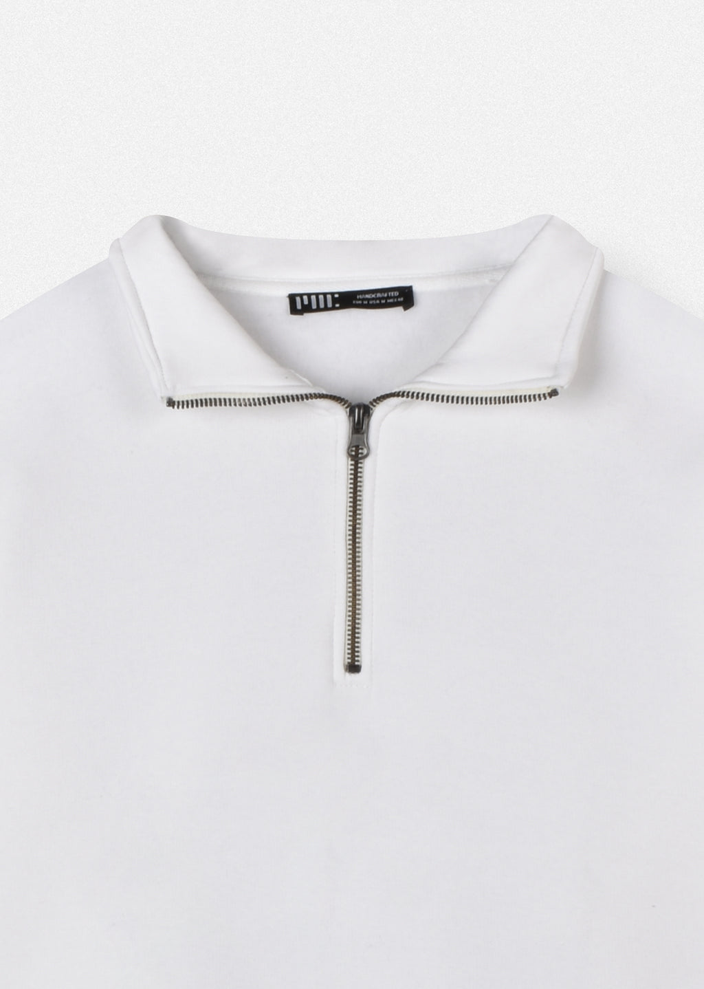 BASIC QUARTER-ZIP SWEATSHIRT