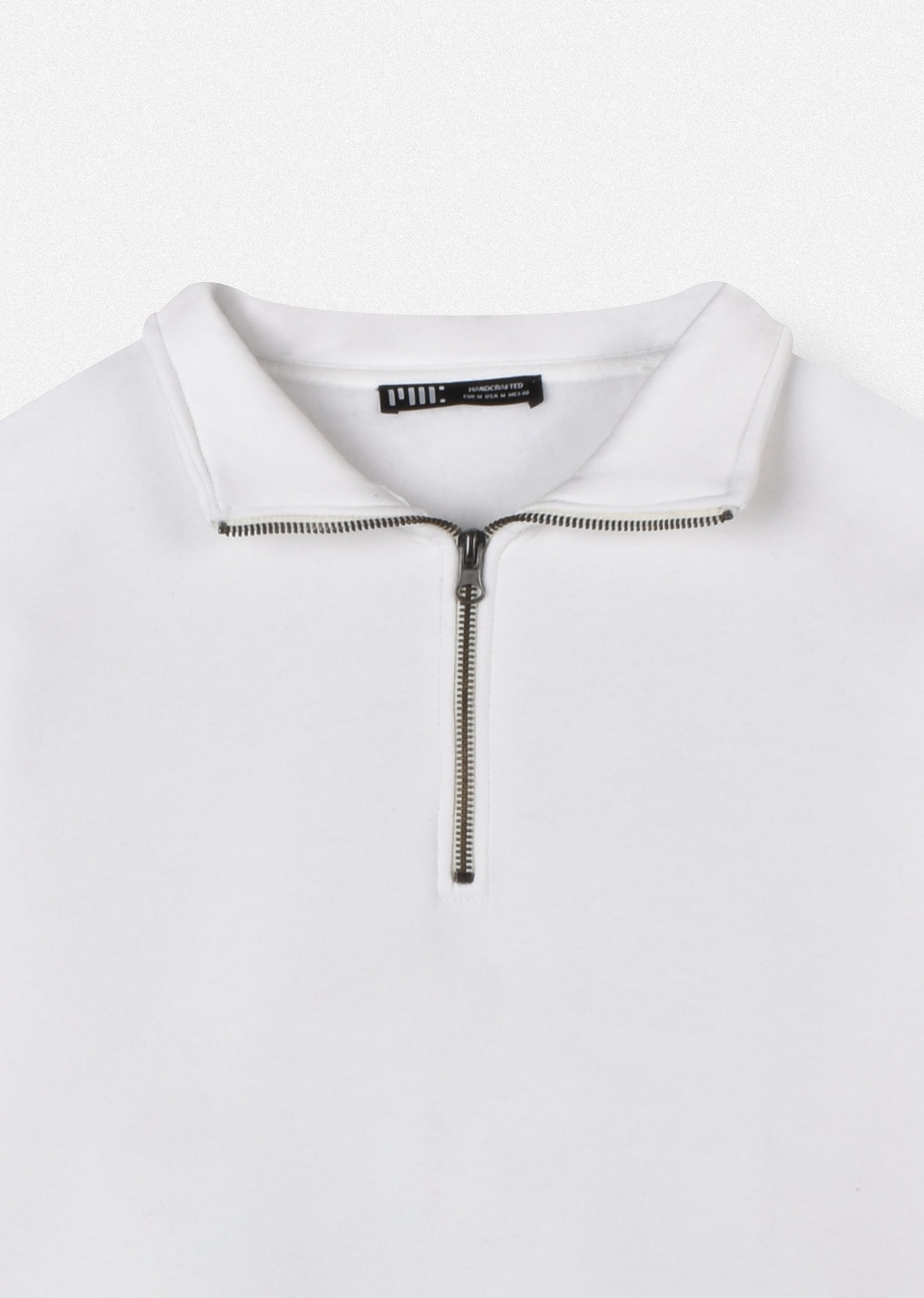 BASIC QUARTER-ZIP SWEATSHIRT