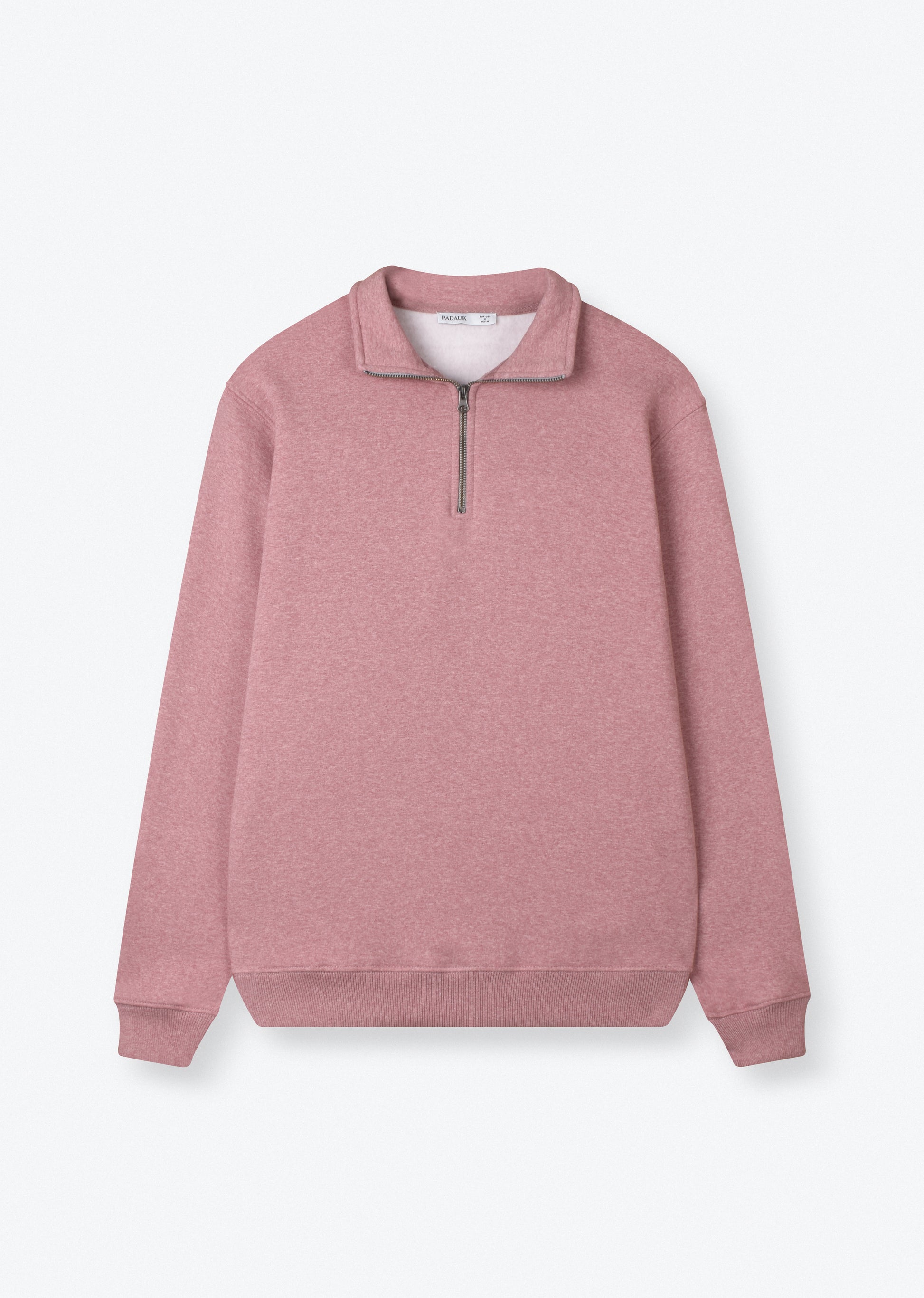 BASIC QUARTER-ZIP SWEATSHIRT