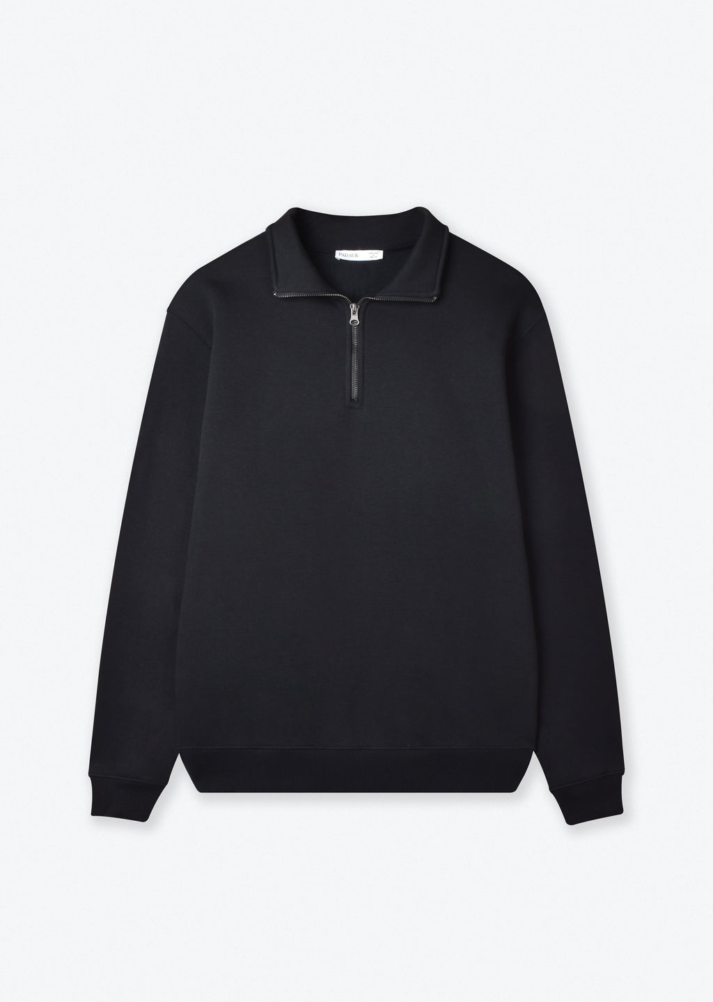 BASIC QUARTER-ZIP SWEATSHIRT