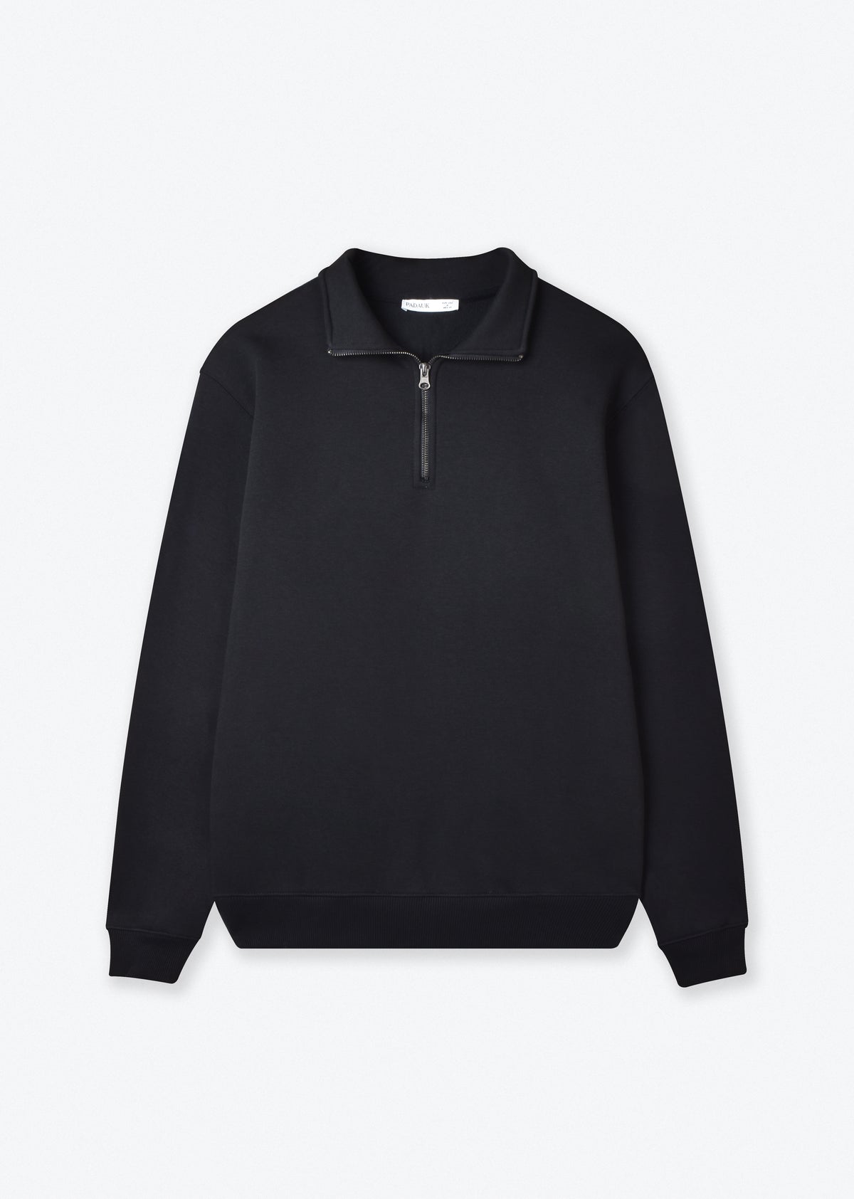 BASIC QUARTER-ZIP SWEATSHIRT