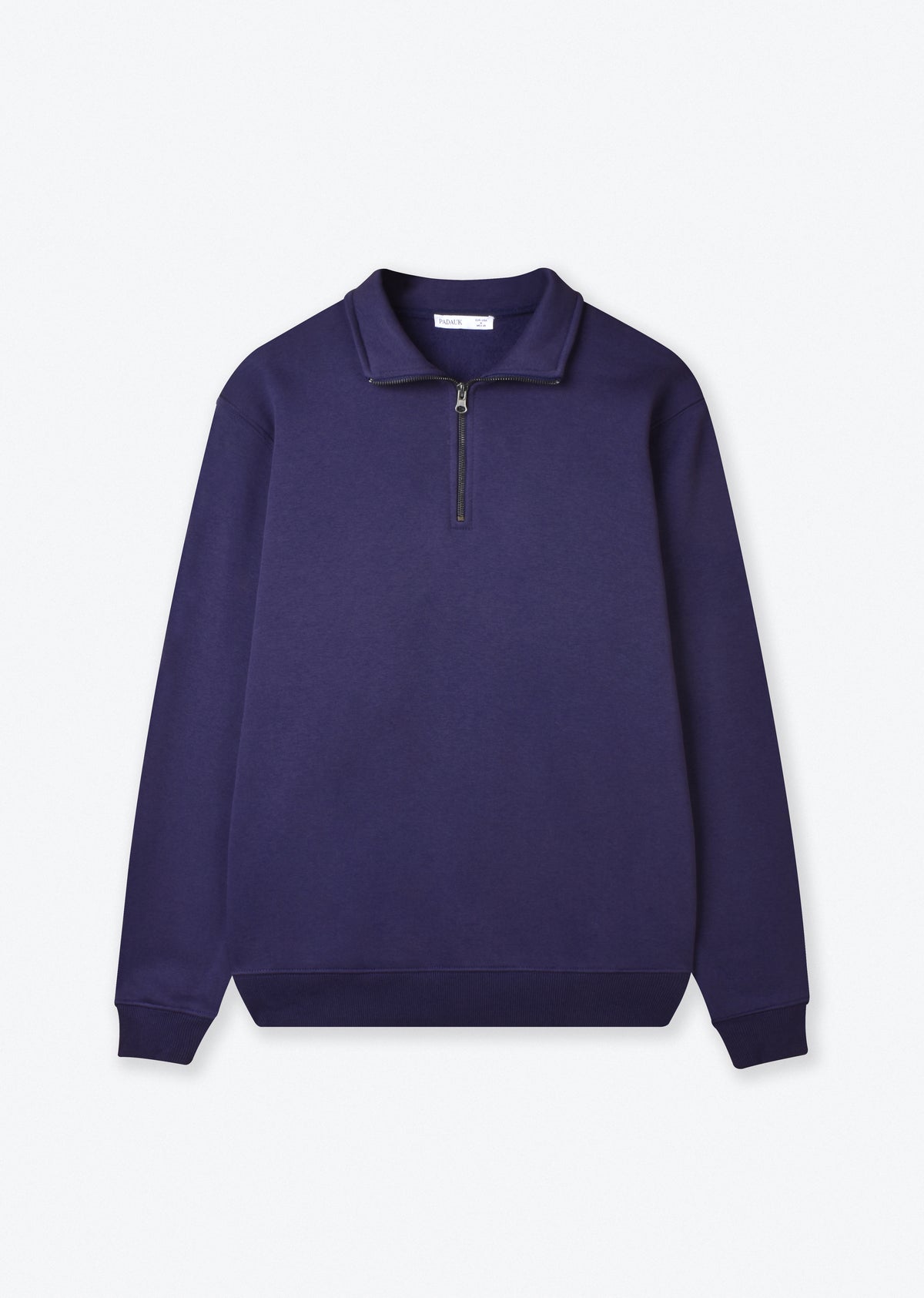 BASIC QUARTER-ZIP SWEATSHIRT
