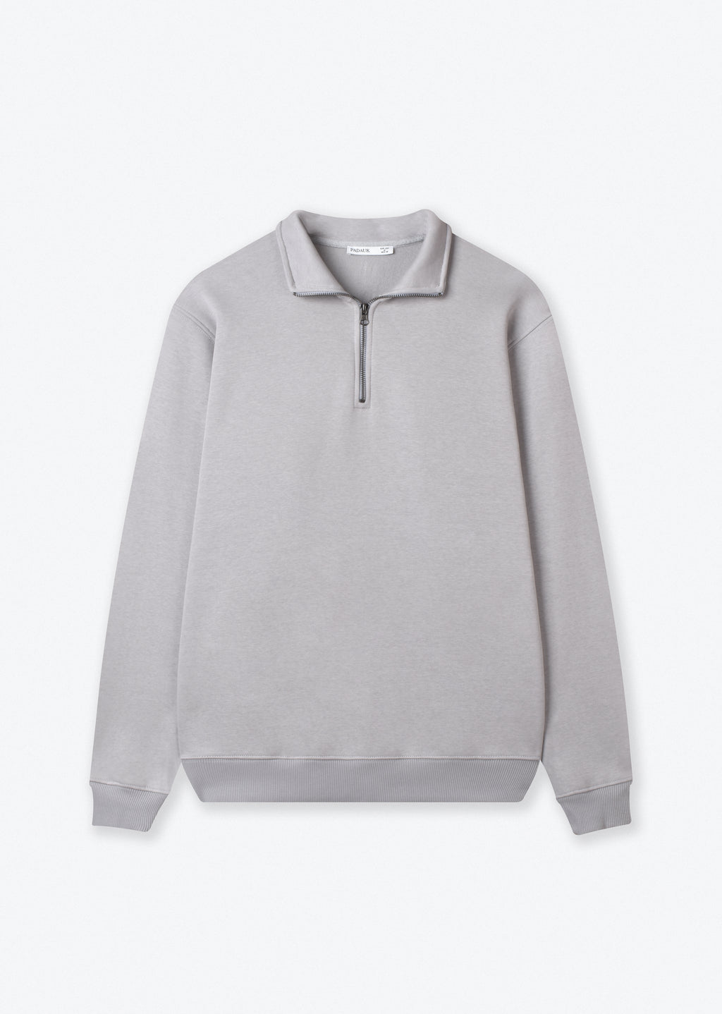 BASIC QUARTER-ZIP SWEATSHIRT