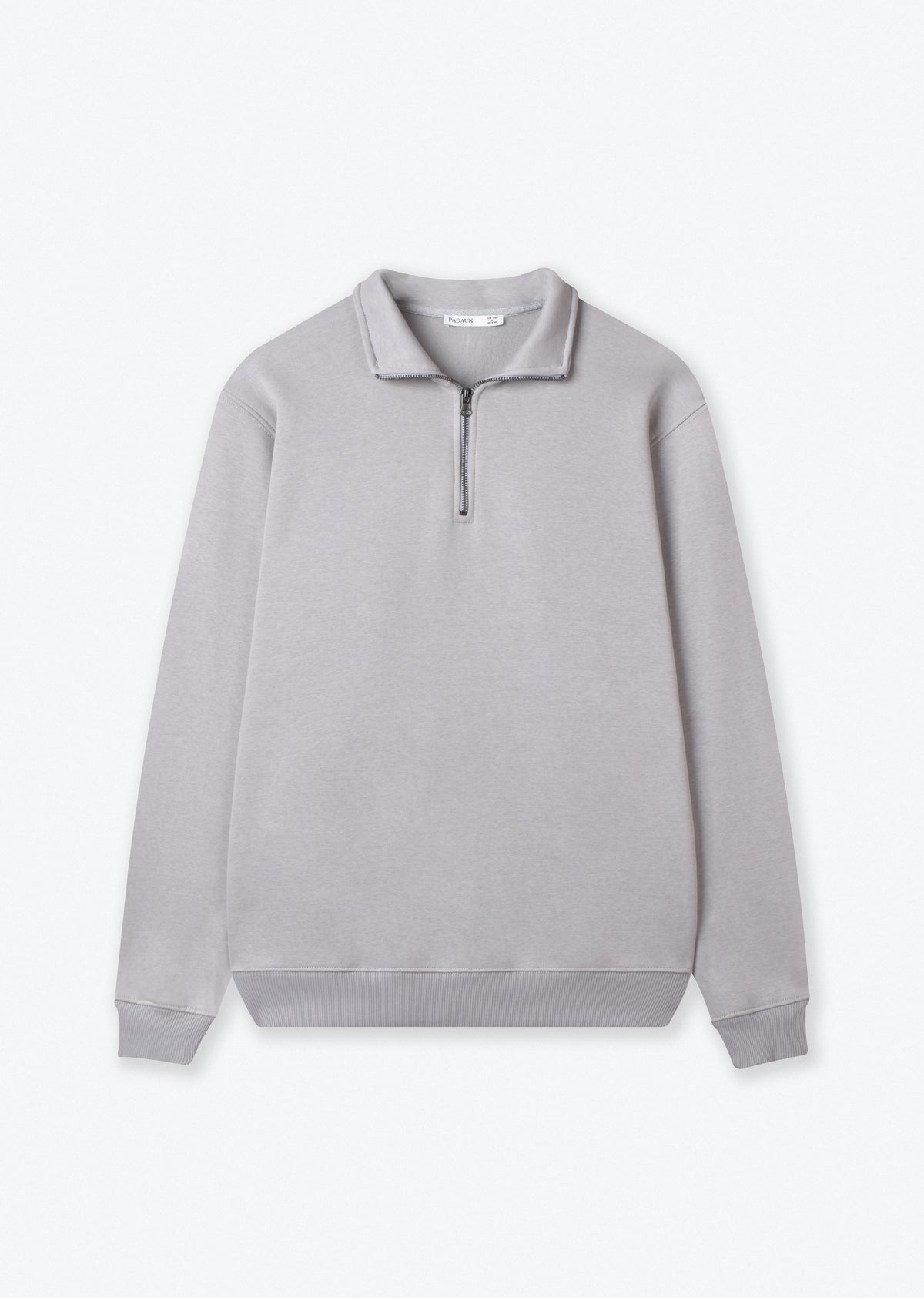 BASIC QUARTER-ZIP SWEATSHIRT
