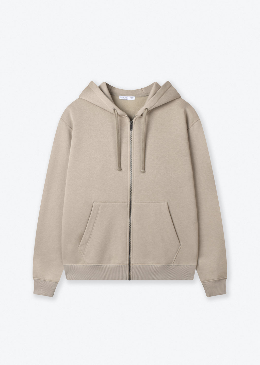 BASIC BOXY-FIT ZIPPER HOODIE