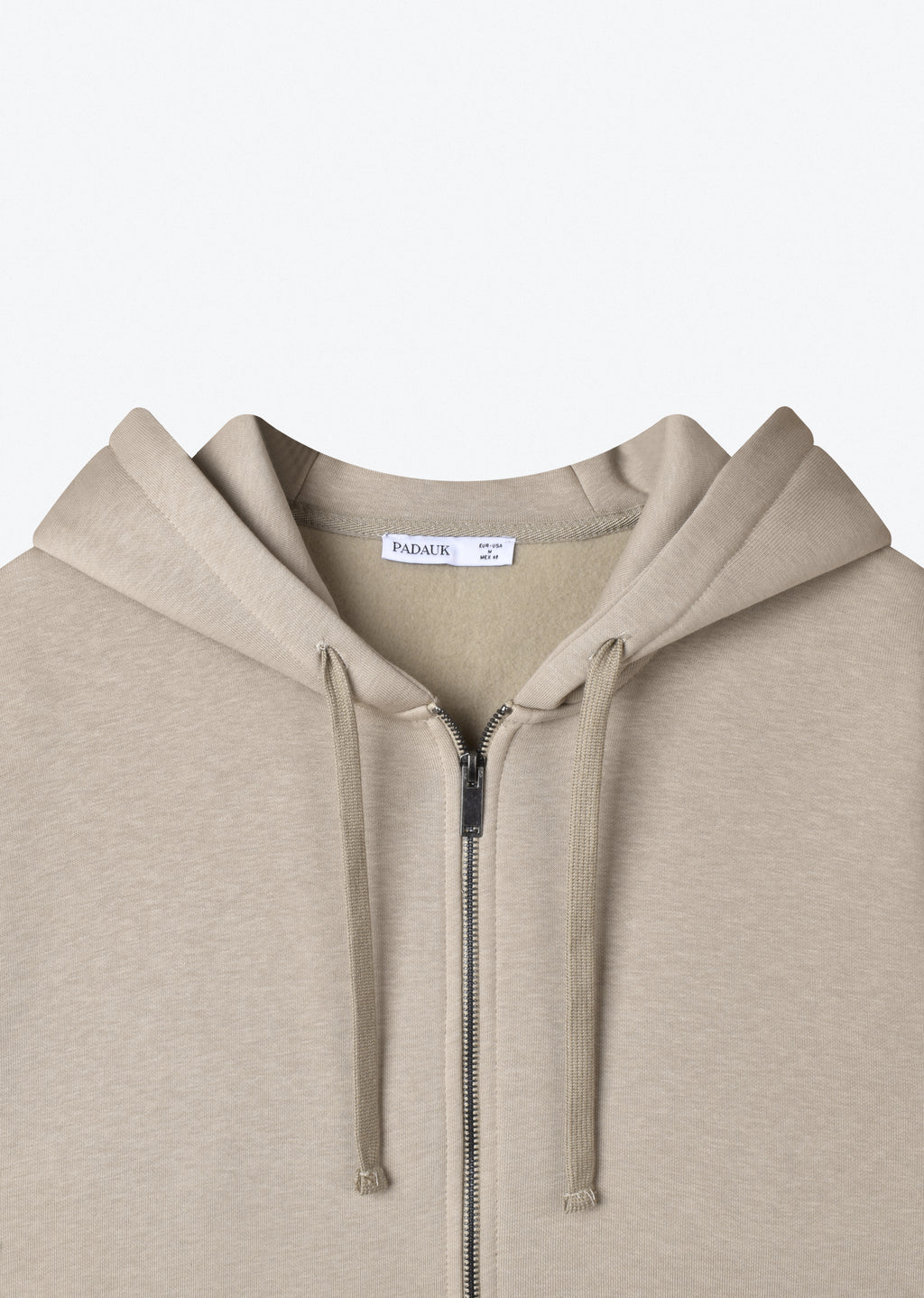 BASIC BOXY-FIT ZIPPER HOODIE