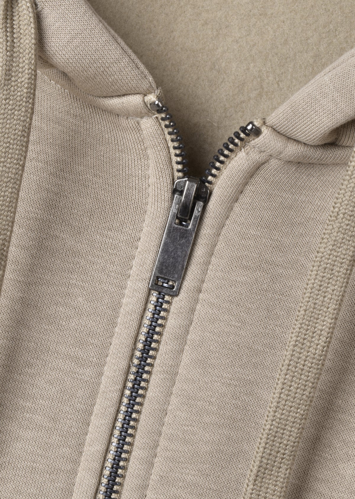 BASIC BOXY-FIT ZIPPER HOODIE