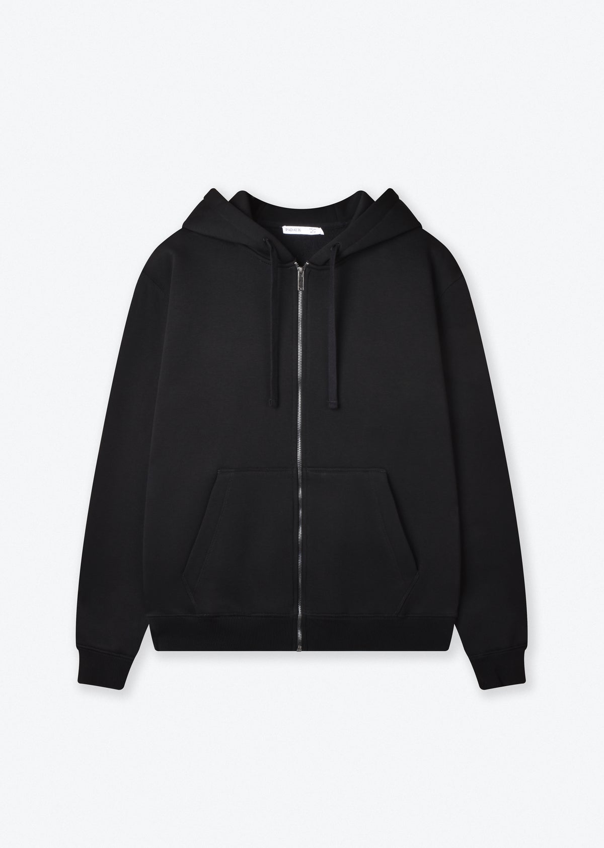 BASIC BOXY-FIT ZIPPER HOODIE
