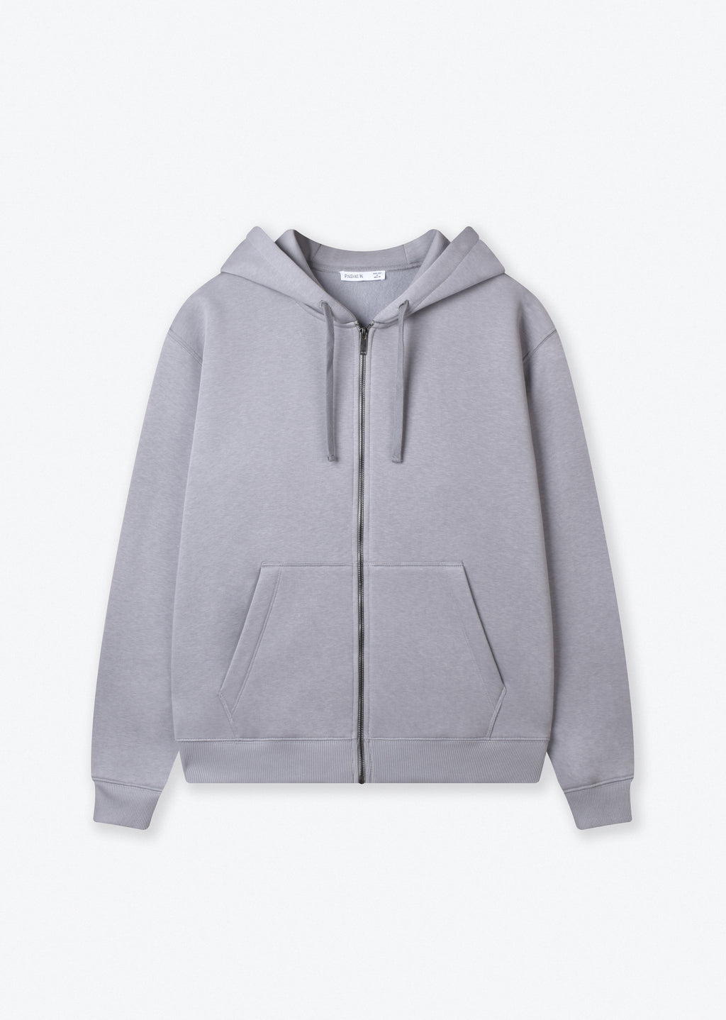 BASIC BOXY-FIT ZIPPER HOODIE
