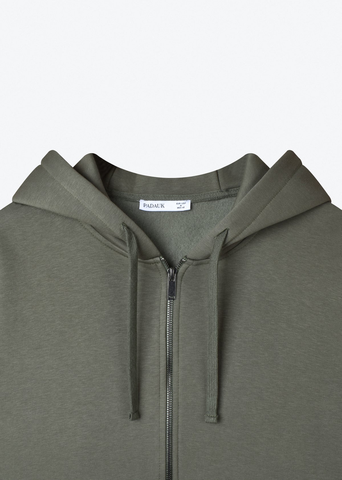 BASIC BOXY-FIT ZIPPER HOODIE