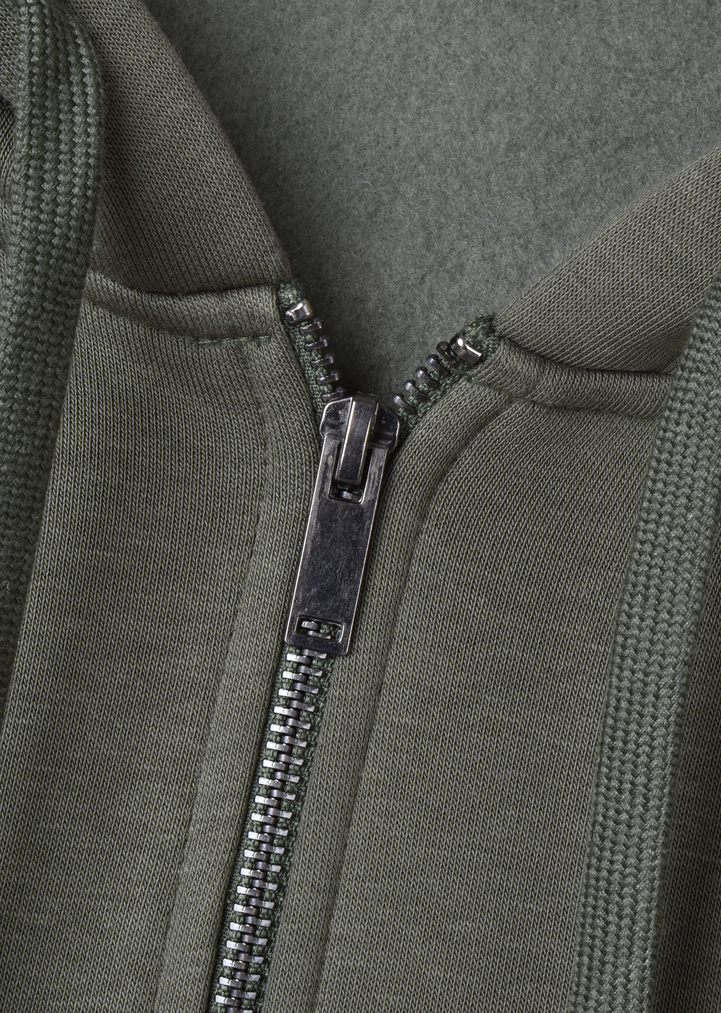 BASIC BOXY-FIT ZIPPER HOODIE