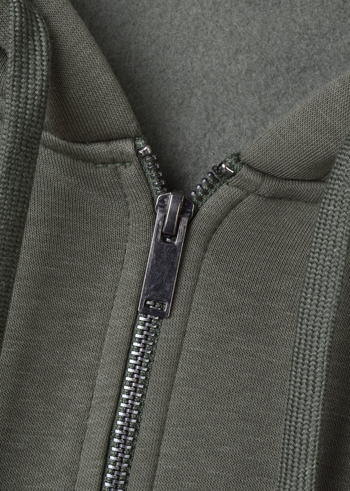 BASIC BOXY-FIT ZIPPER HOODIE