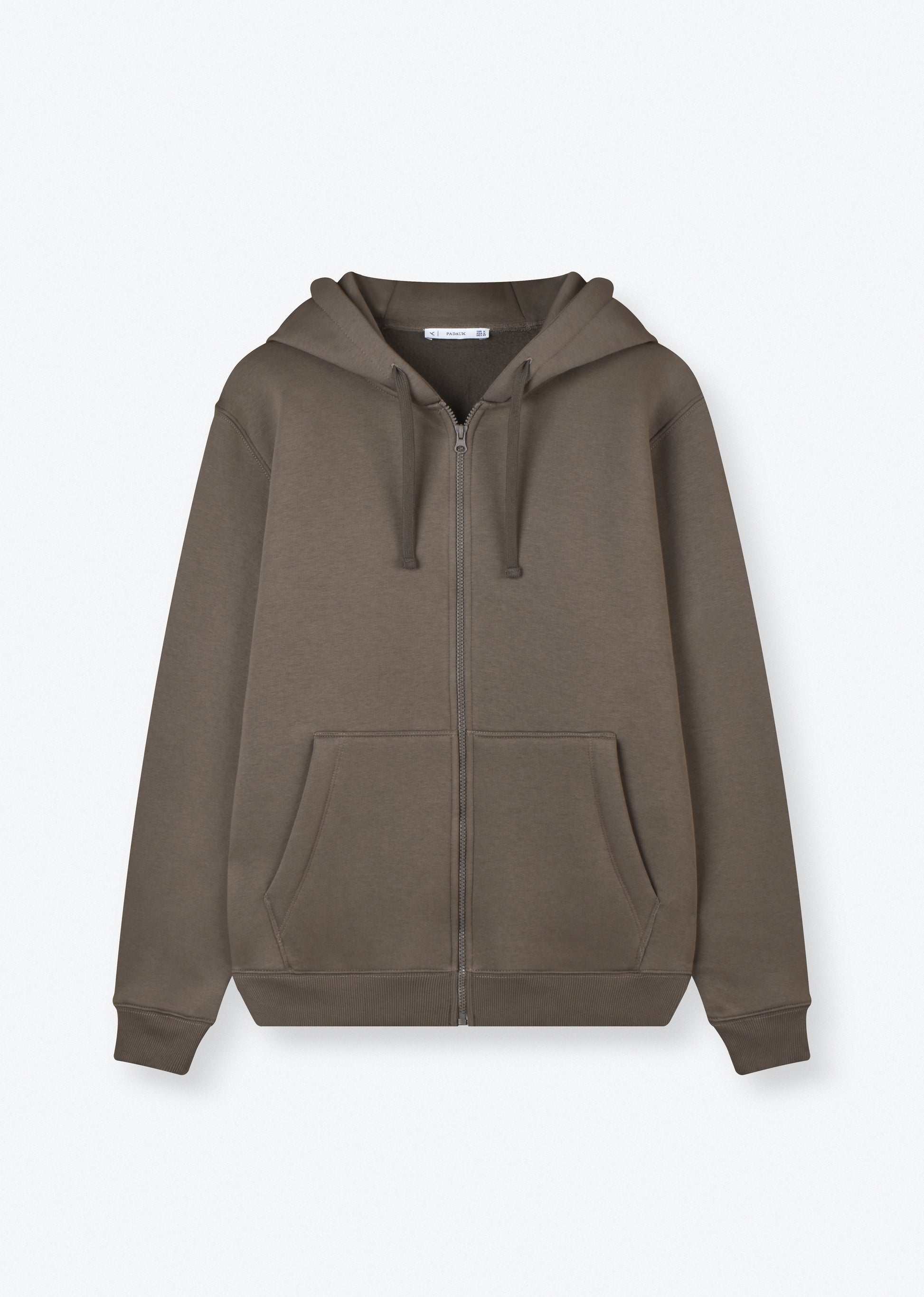 BASIC ZIP-UP HOODIE