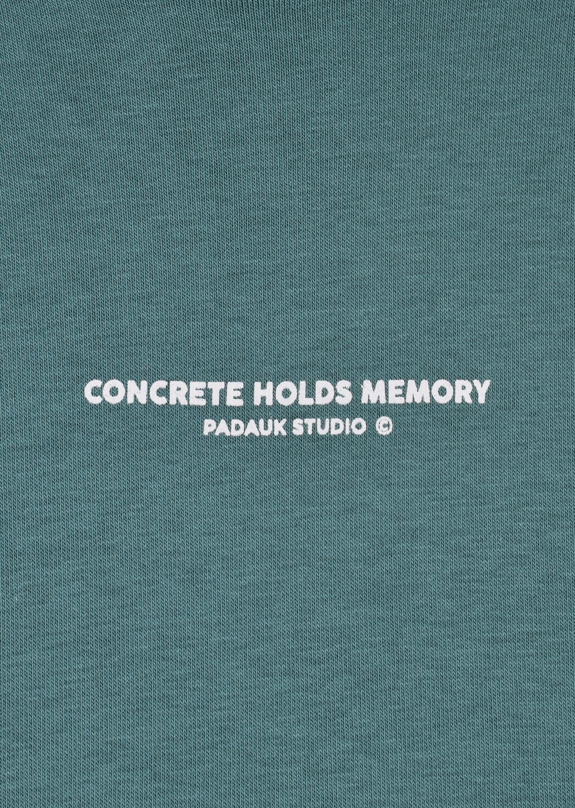 PRINTED PATCH BOXYFIT HOODIE