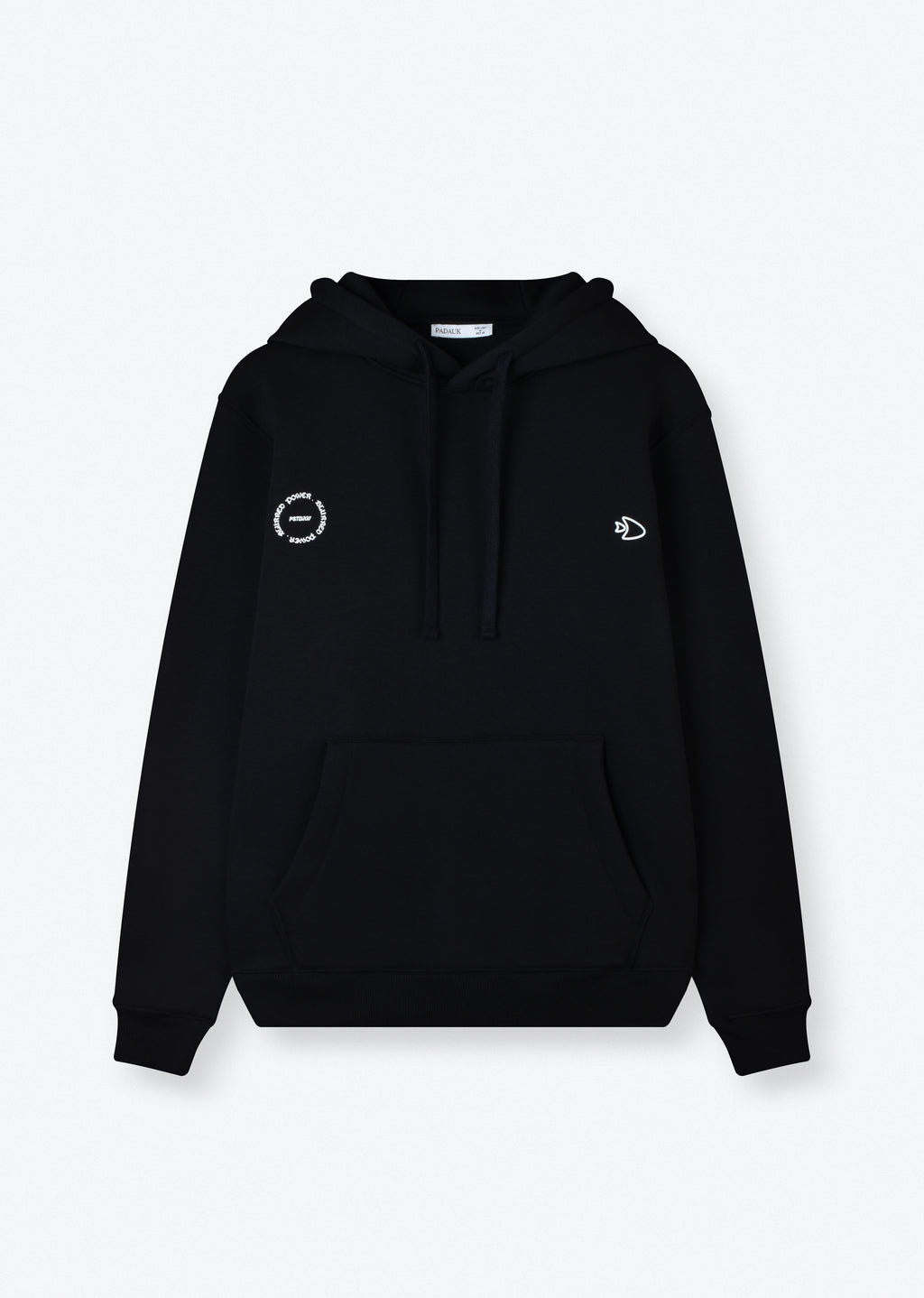 PRINTED PATCH HOODIE