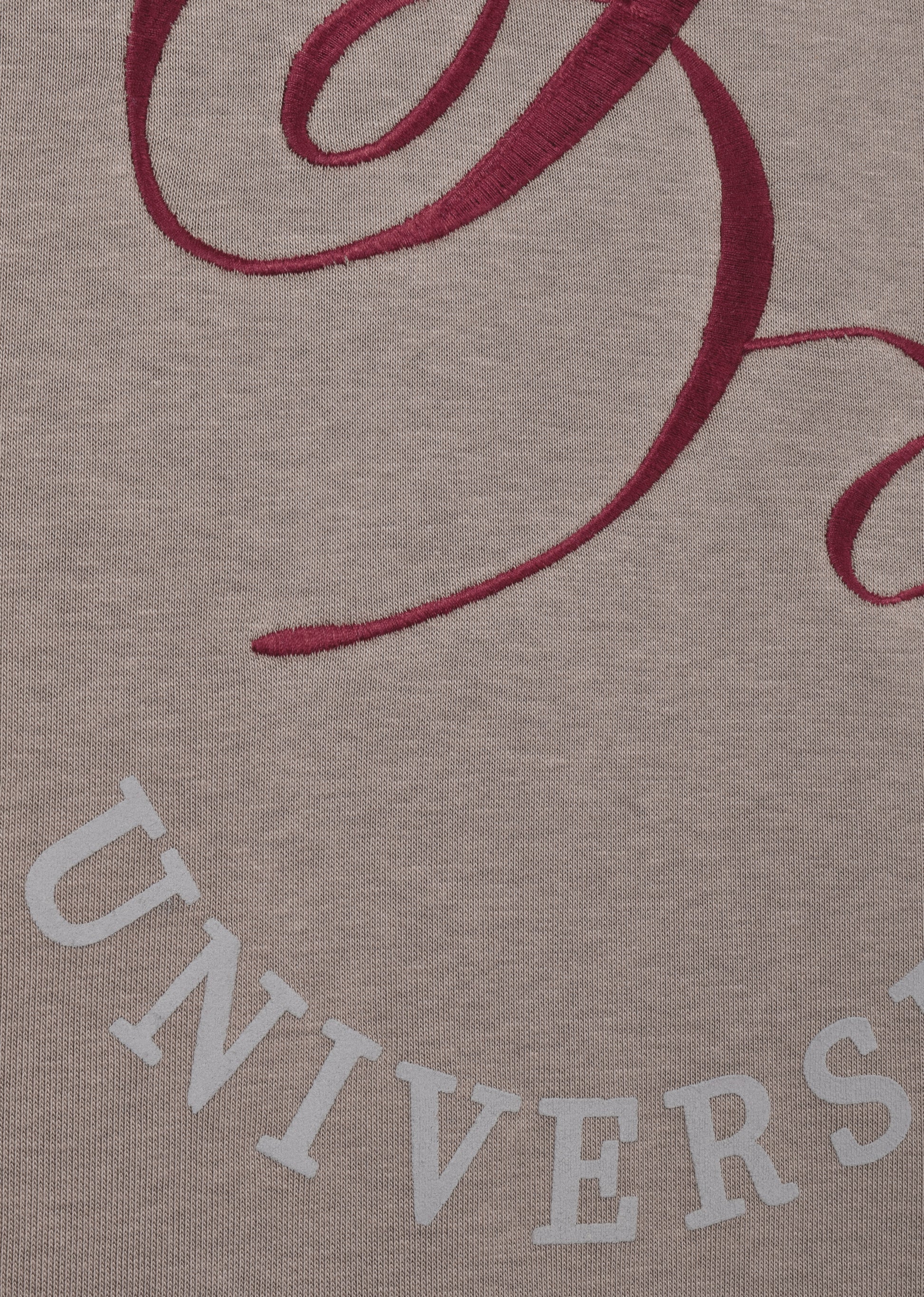 EMBROIDERED OVERSIZE SWEATSHIRT