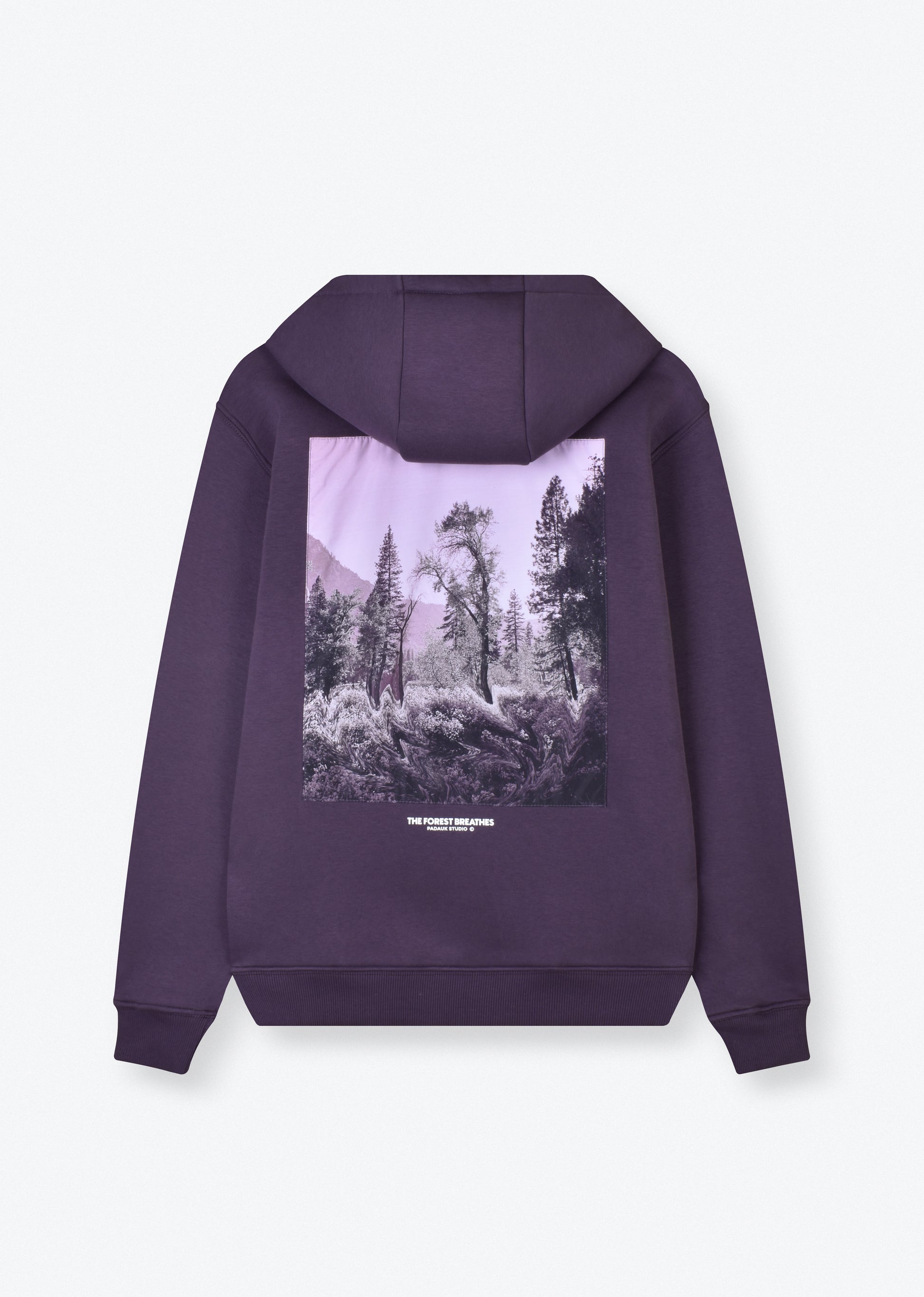 PRINTED PATCH HOODIE