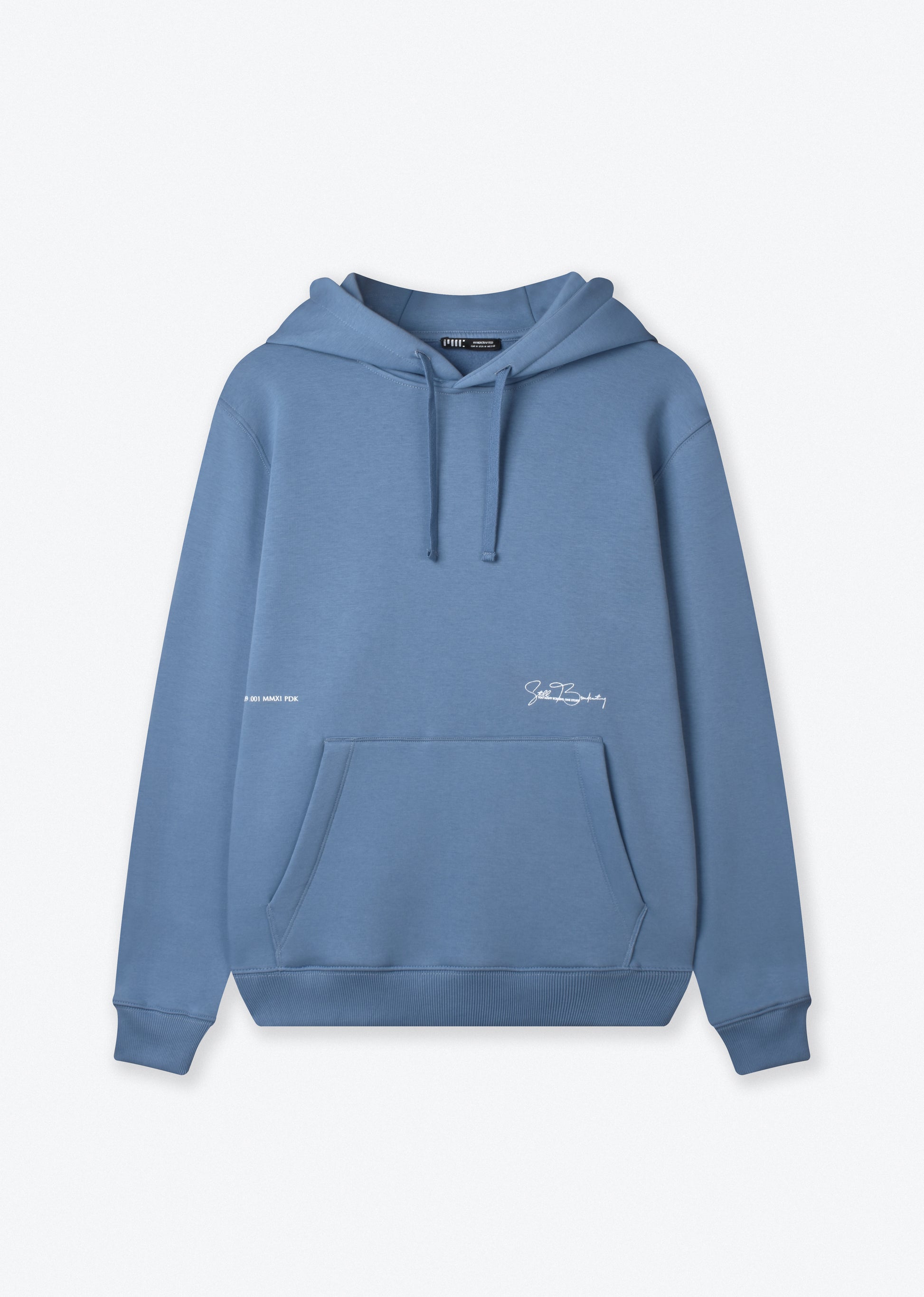 PRINTED PATCH OVERSIZE HOODIE