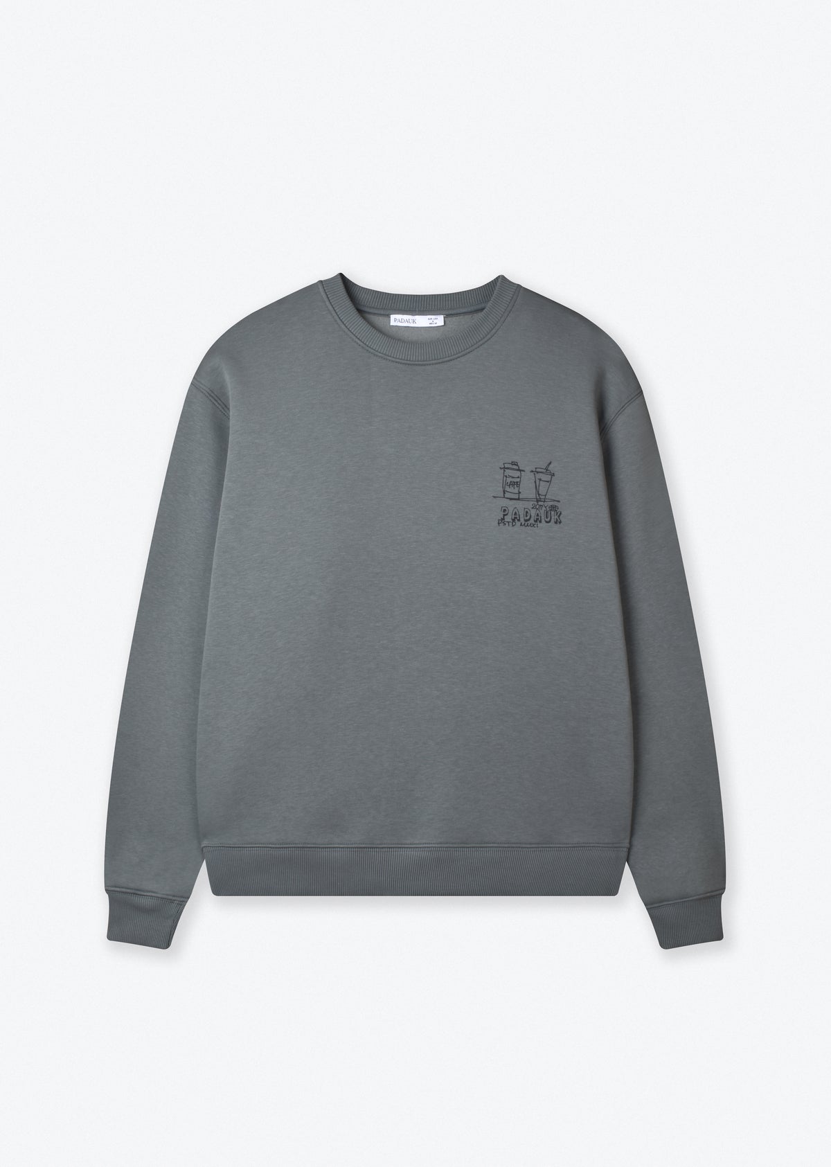PRINTED BOXY-FIT SWEATSHIRT