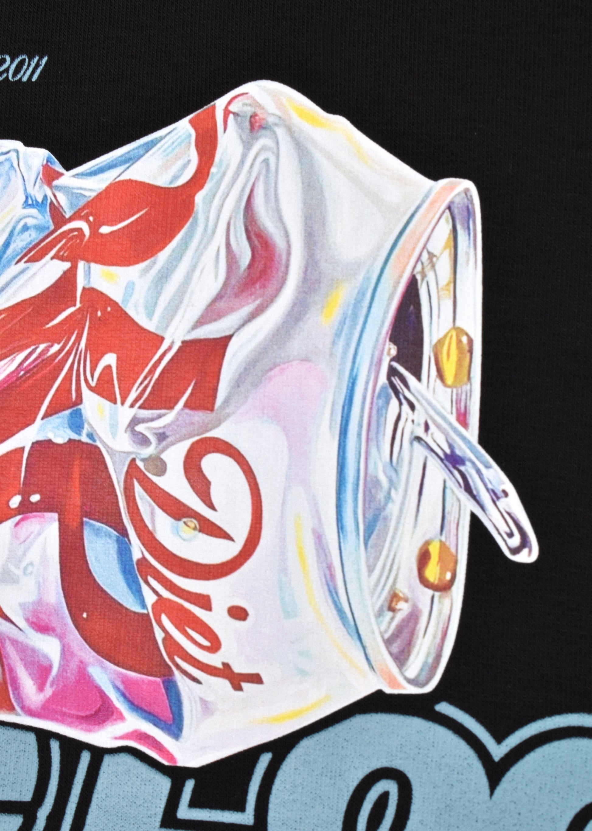 PRINTED BOXYFIT HOODIE