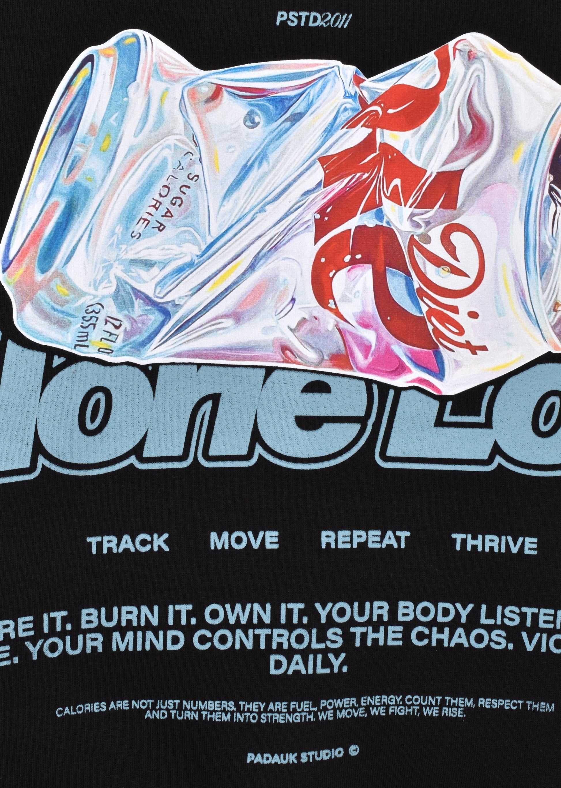 PRINTED BOXYFIT HOODIE