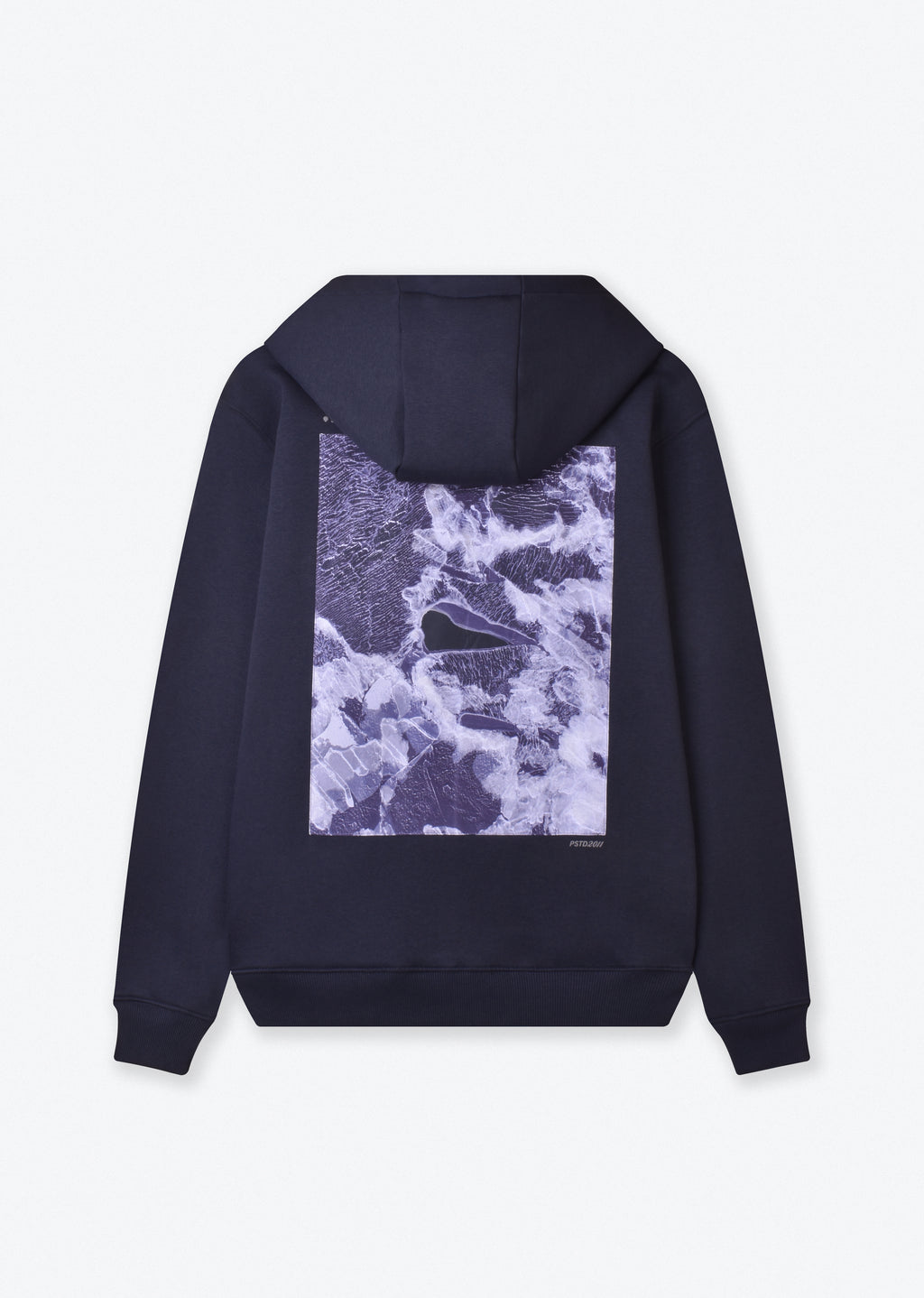 PRINTED PATCH OVERSIZE HOODIE