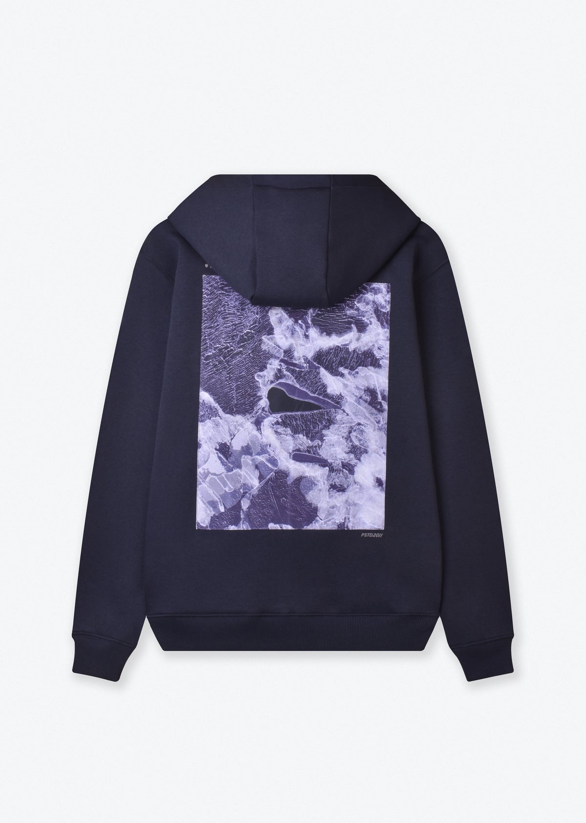 PRINTED PATCH OVERSIZE HOODIE
