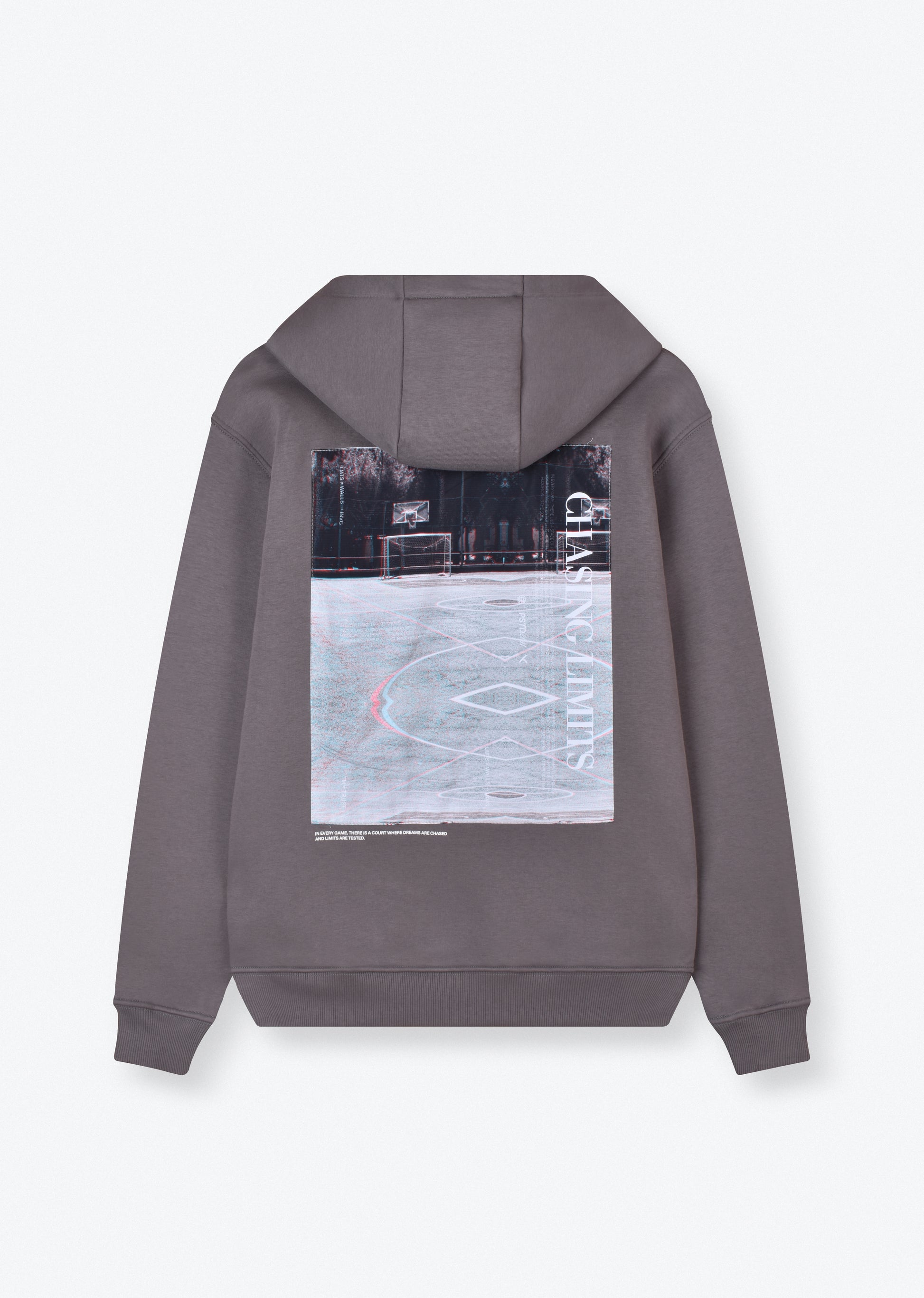 PRINTED PATCH HOODIE