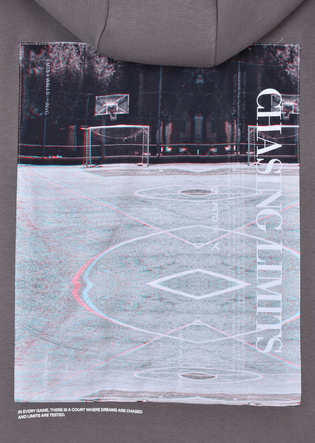 PRINTED PATCH HOODIE