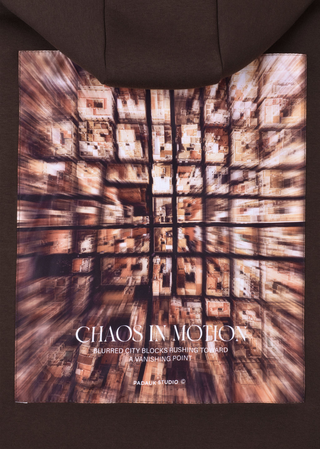 PRINTED PATCH HOODIE