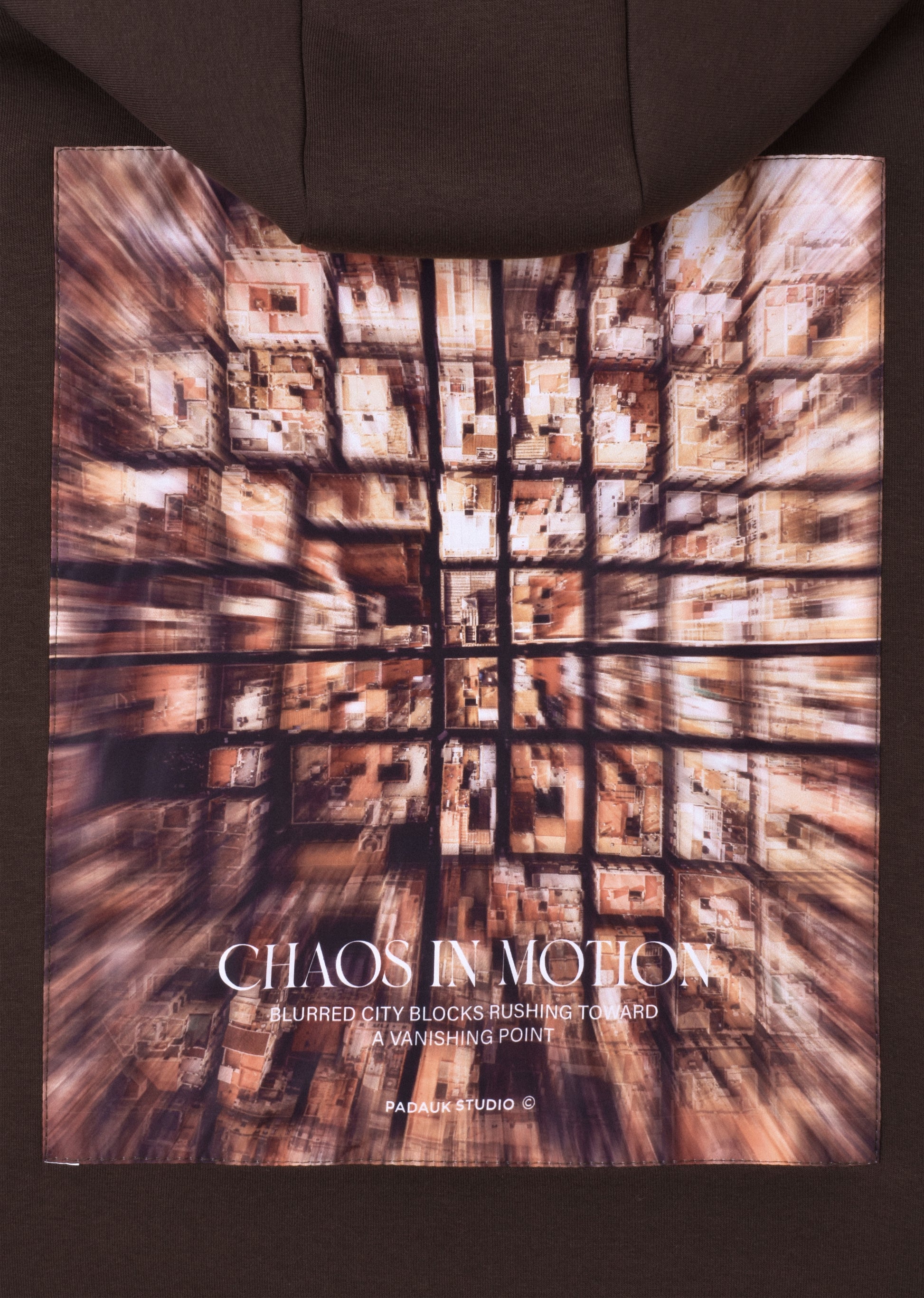 PRINTED PATCH HOODIE