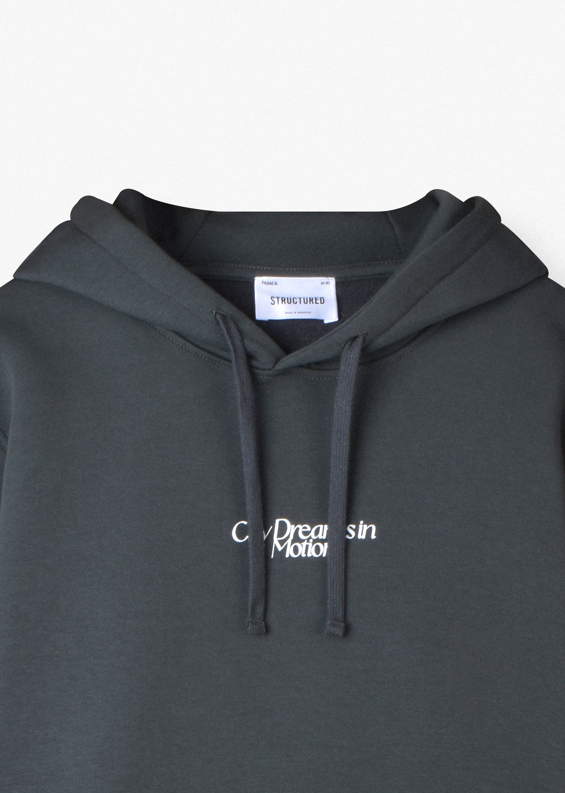 PRINTED PATCH HOODIE