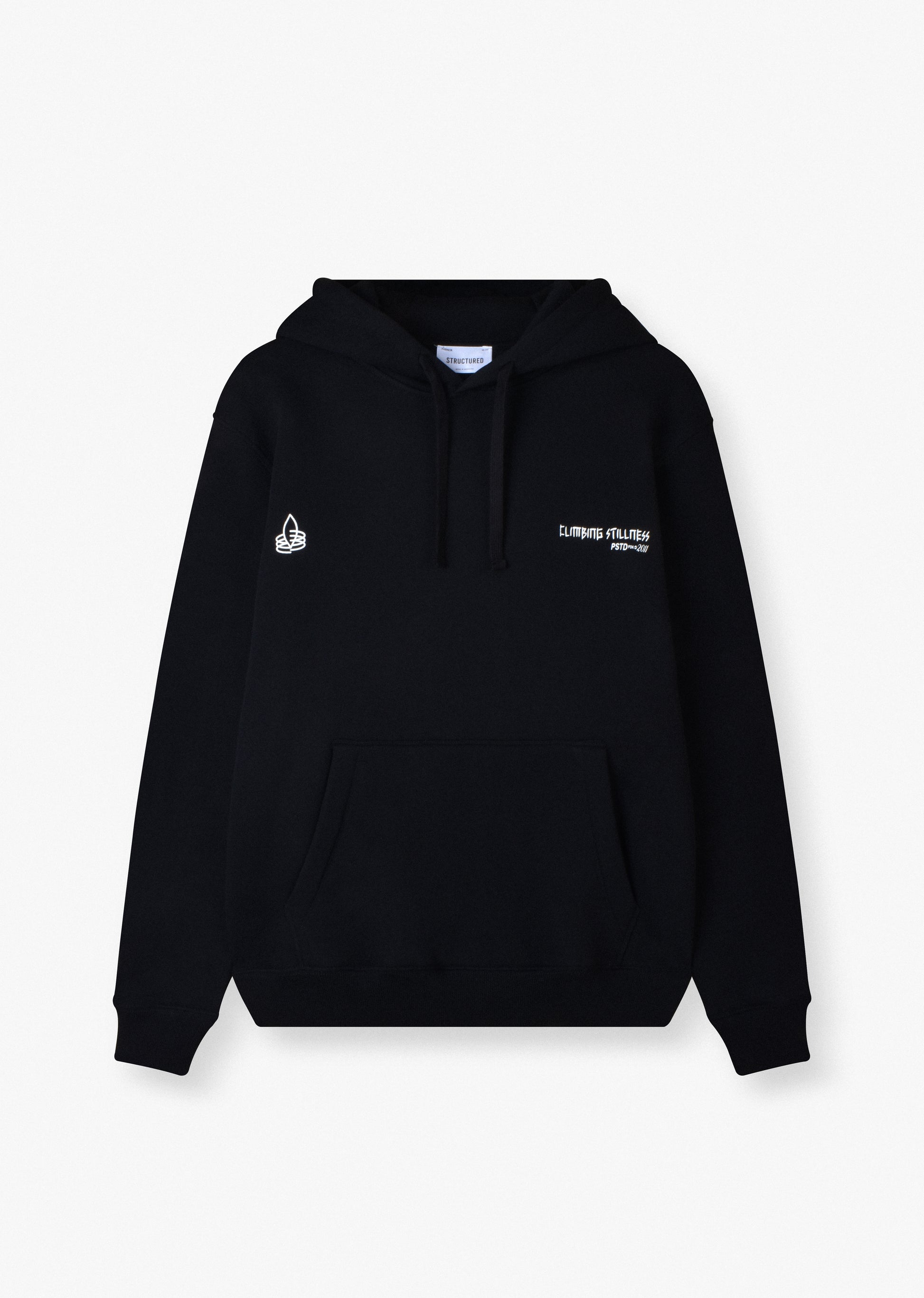 PRINTED PATCH HOODIE
