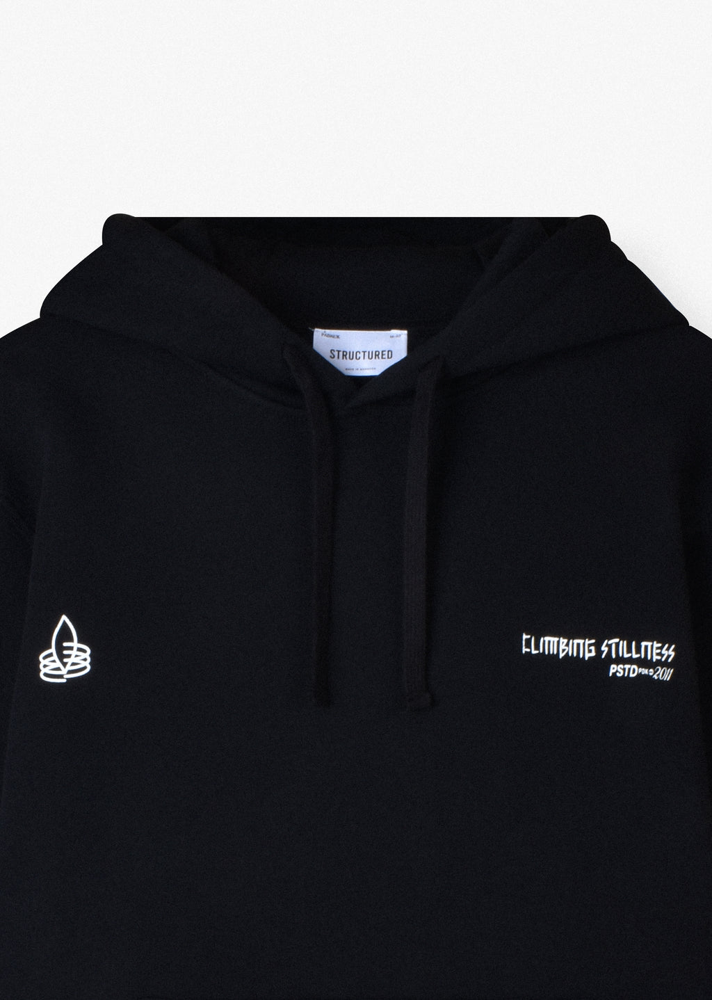 PRINTED PATCH HOODIE