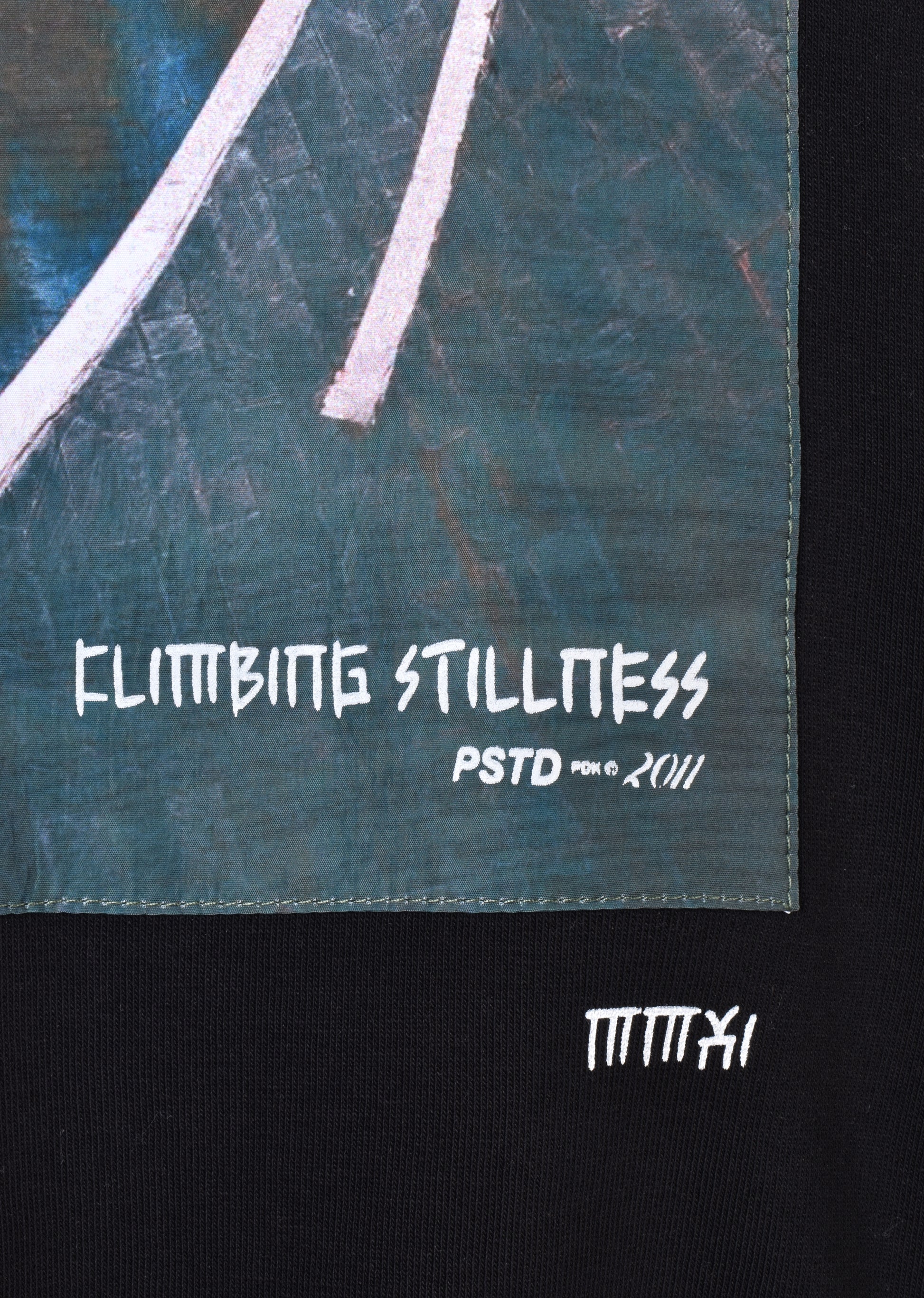 PRINTED PATCH HOODIE