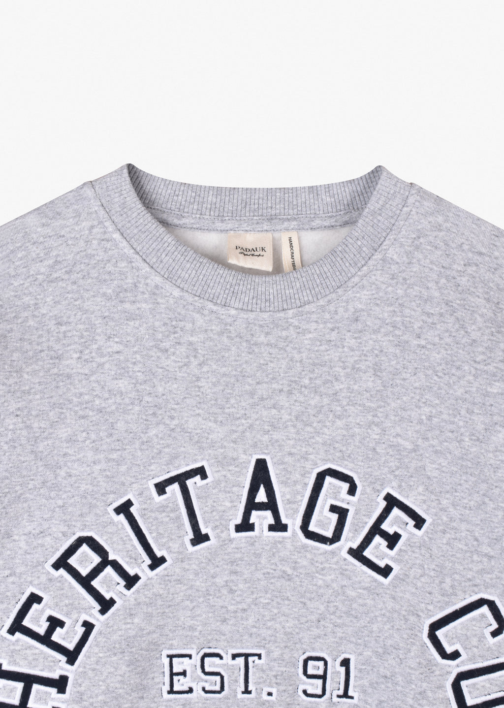 EMBROIDERED OVERSIZE SWEATSHIRT